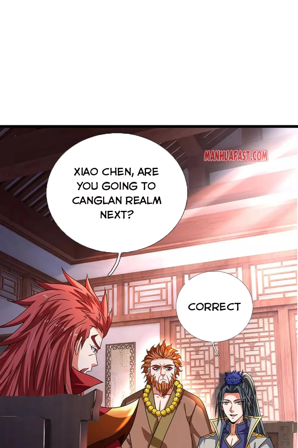 Shenwu Tianzun (Colored) Chapter 321 page 14 - 