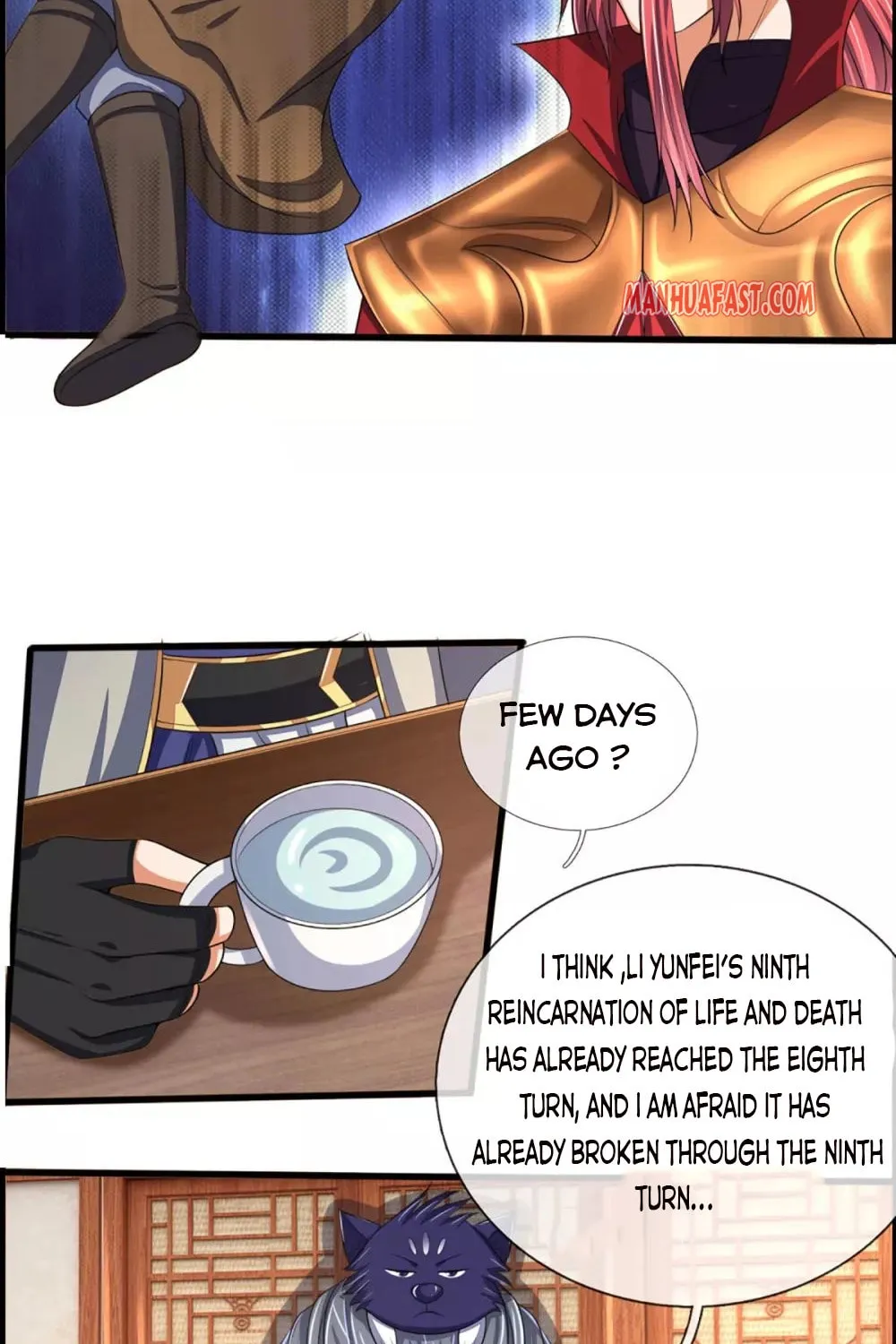 Shenwu Tianzun (Colored) Chapter 321 page 8 - 