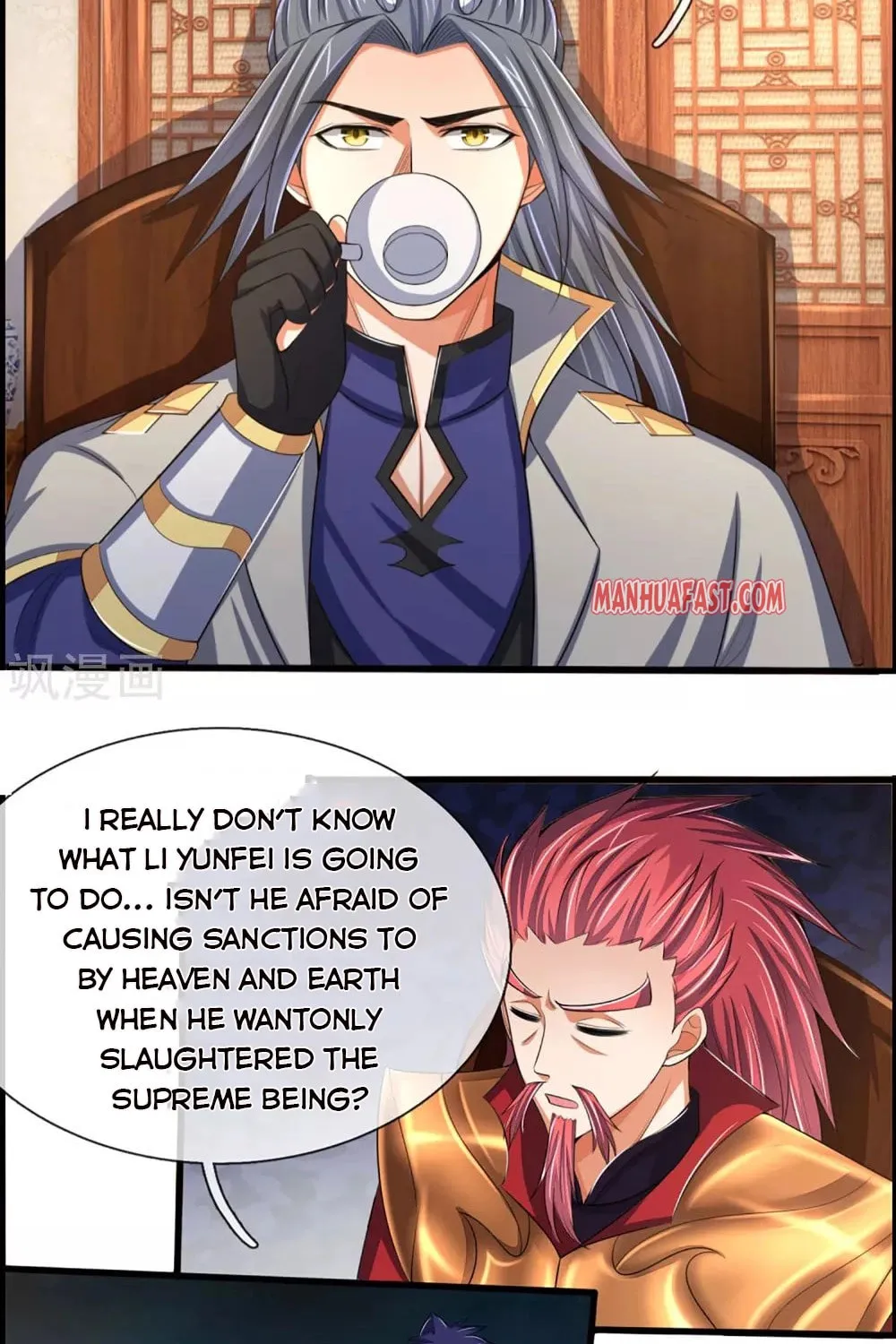Shenwu Tianzun (Colored) Chapter 321 page 9 - 