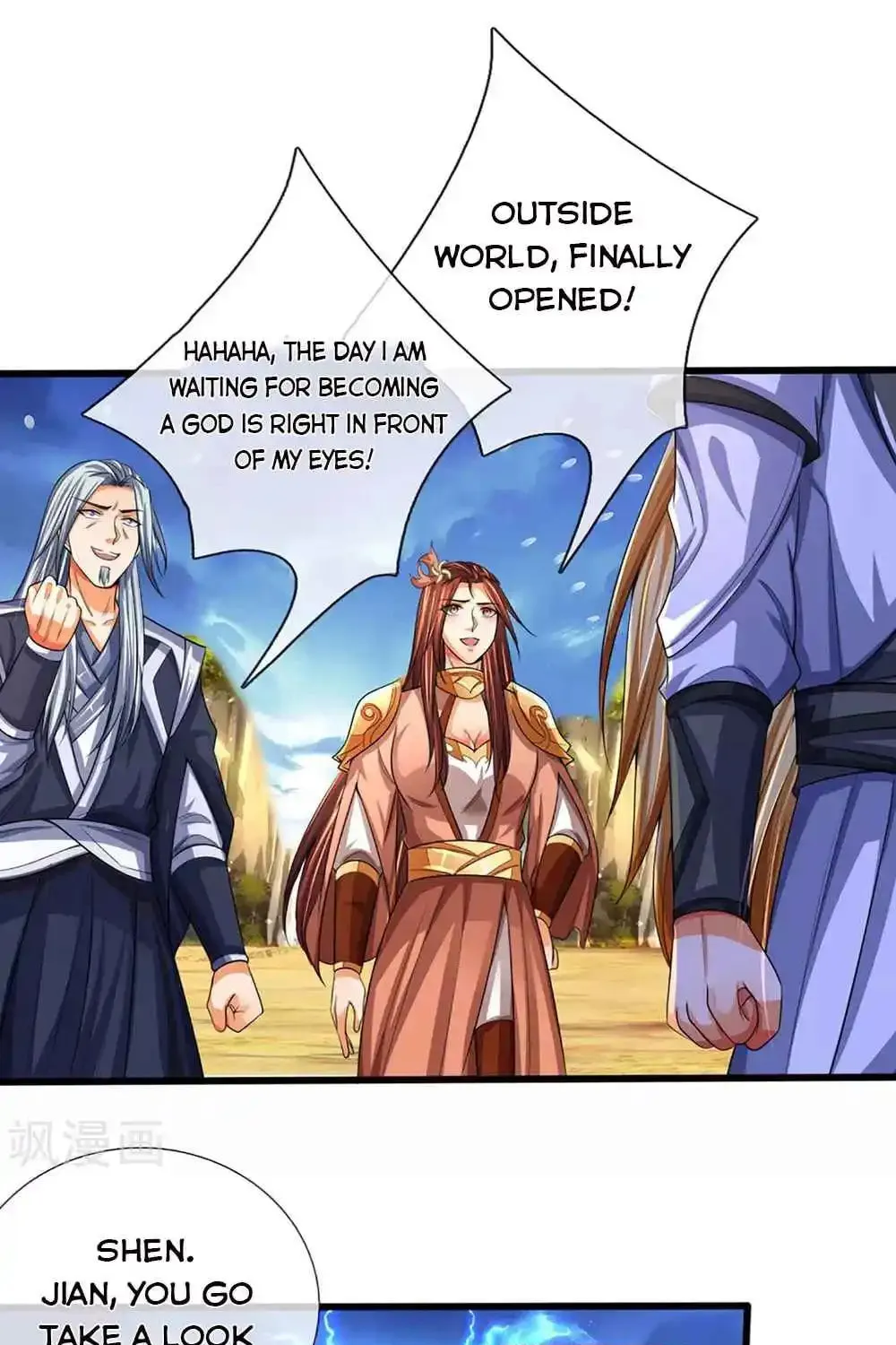 Shenwu Tianzun (Colored) Chapter 322 page 8 - 
