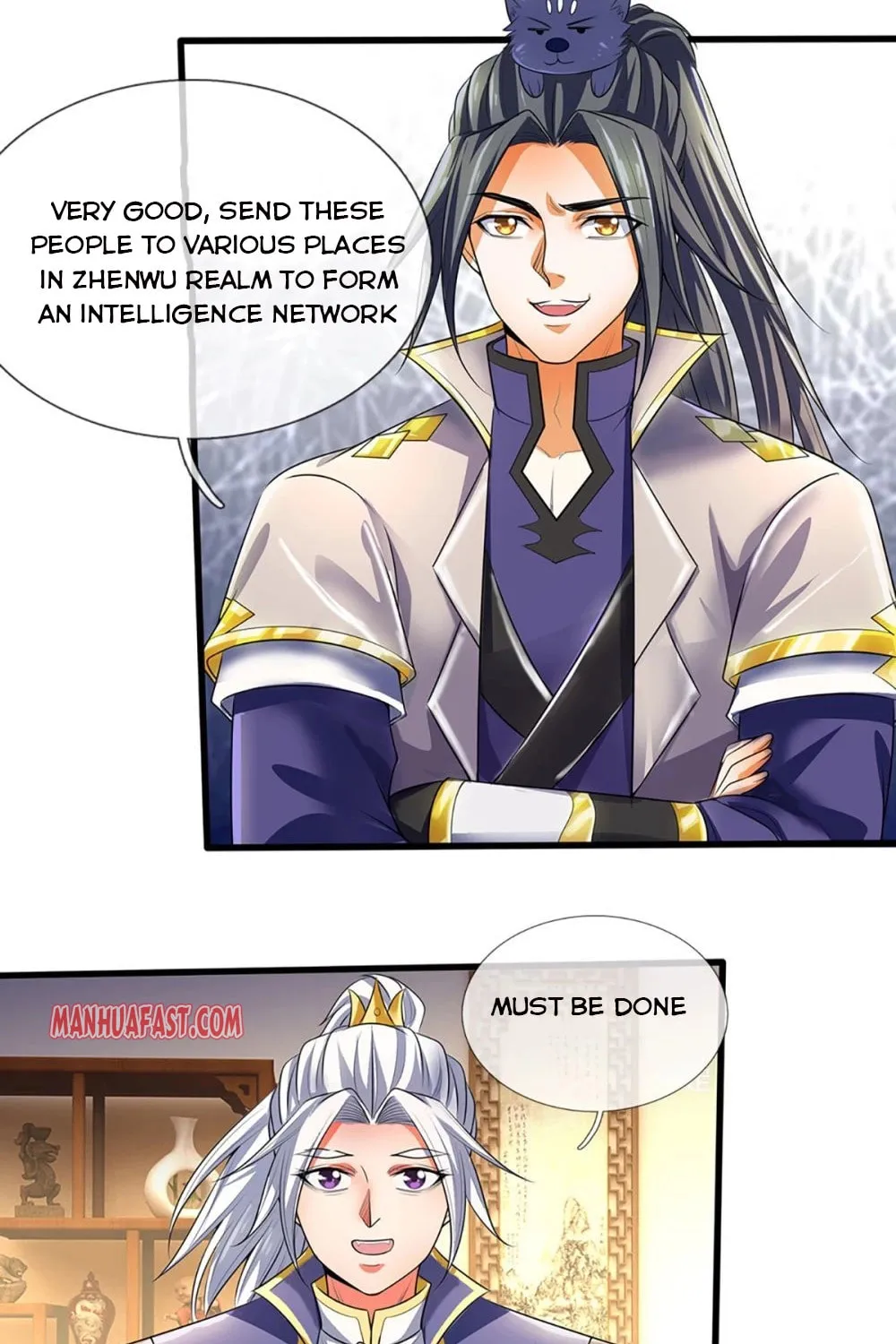 Shenwu Tianzun (Colored) Chapter 325 page 23 - 