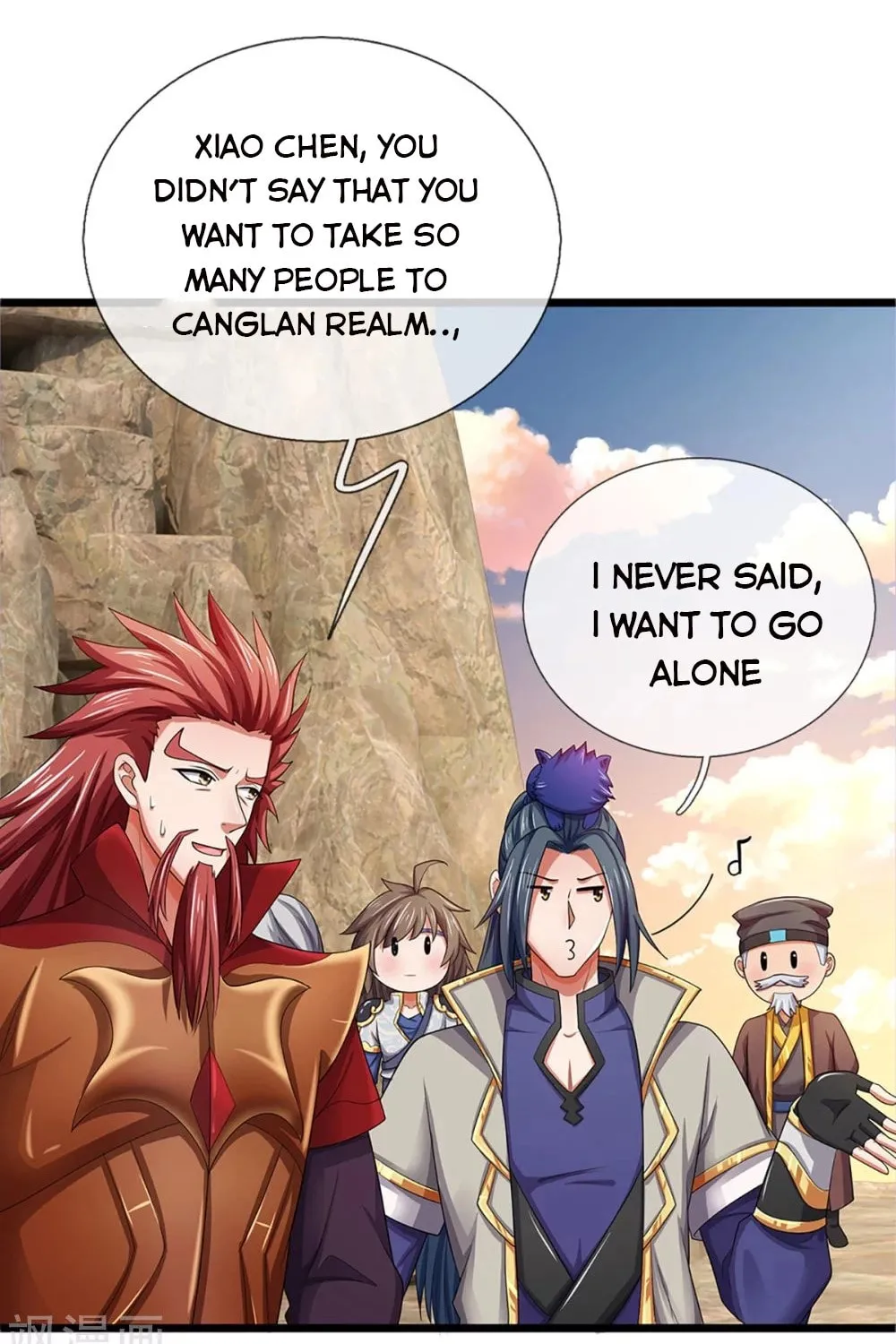 Shenwu Tianzun (Colored) Chapter 326 page 16 - 