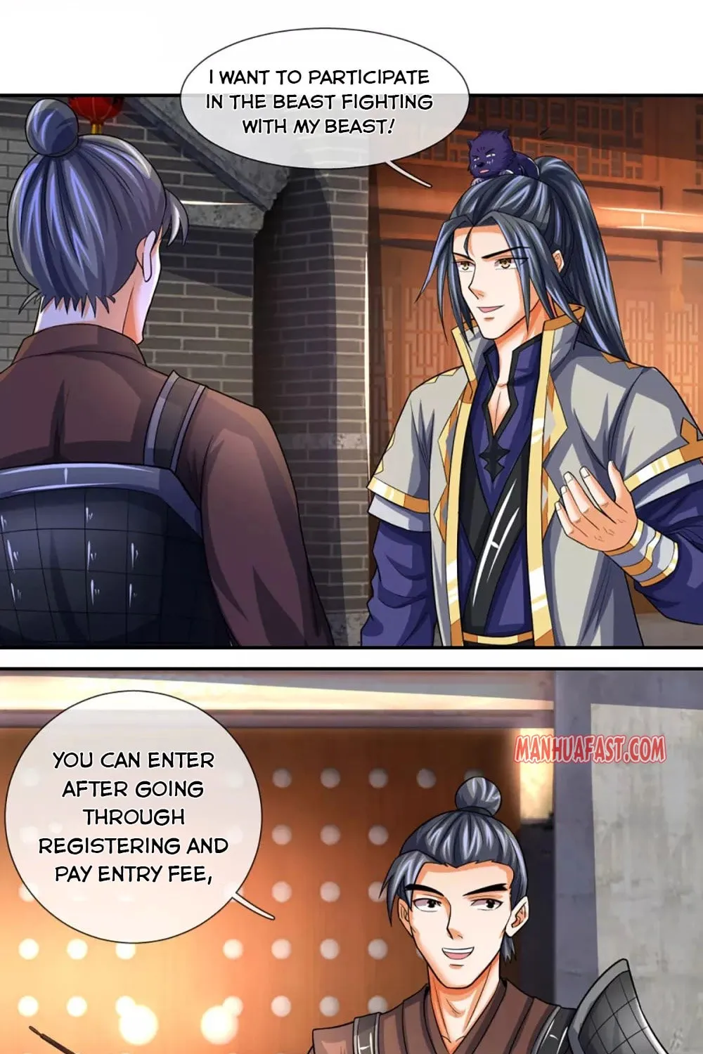 Shenwu Tianzun (Colored) Chapter 331 page 14 - 