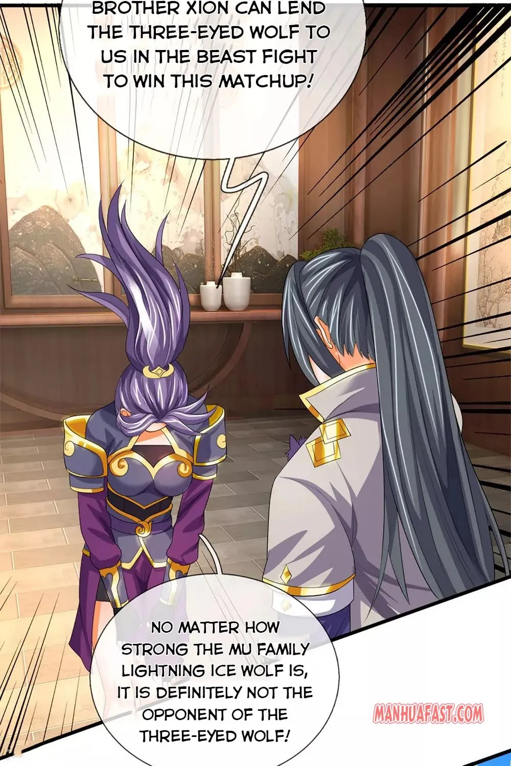 Shenwu Tianzun (Colored) Chapter 332 page 9 - 