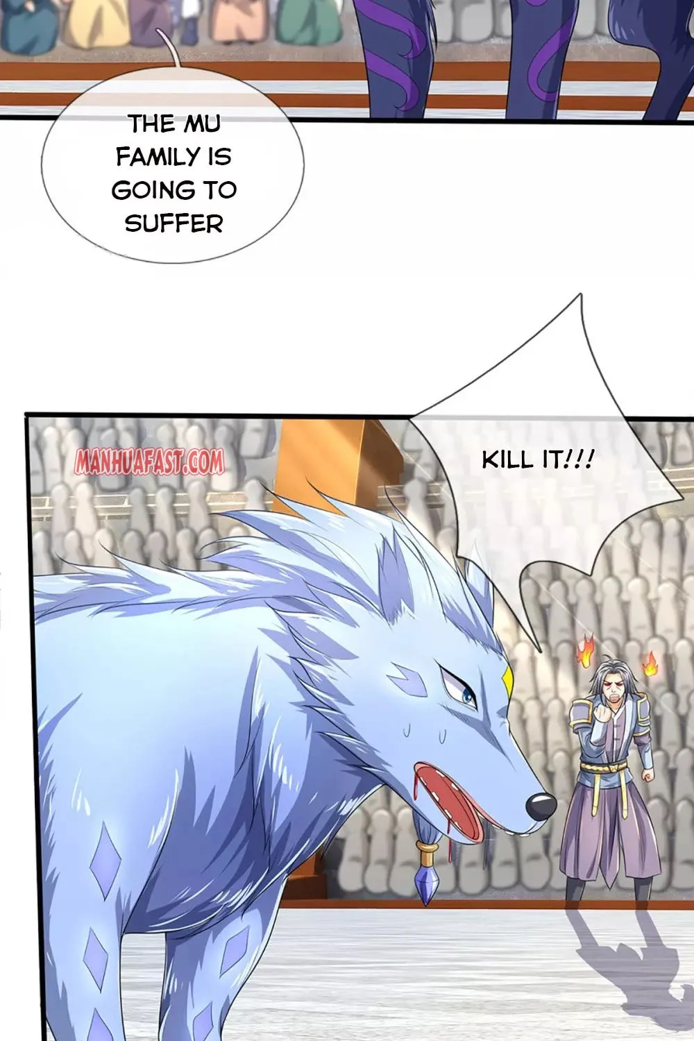 Shenwu Tianzun (Colored) Chapter 334 page 6 - 