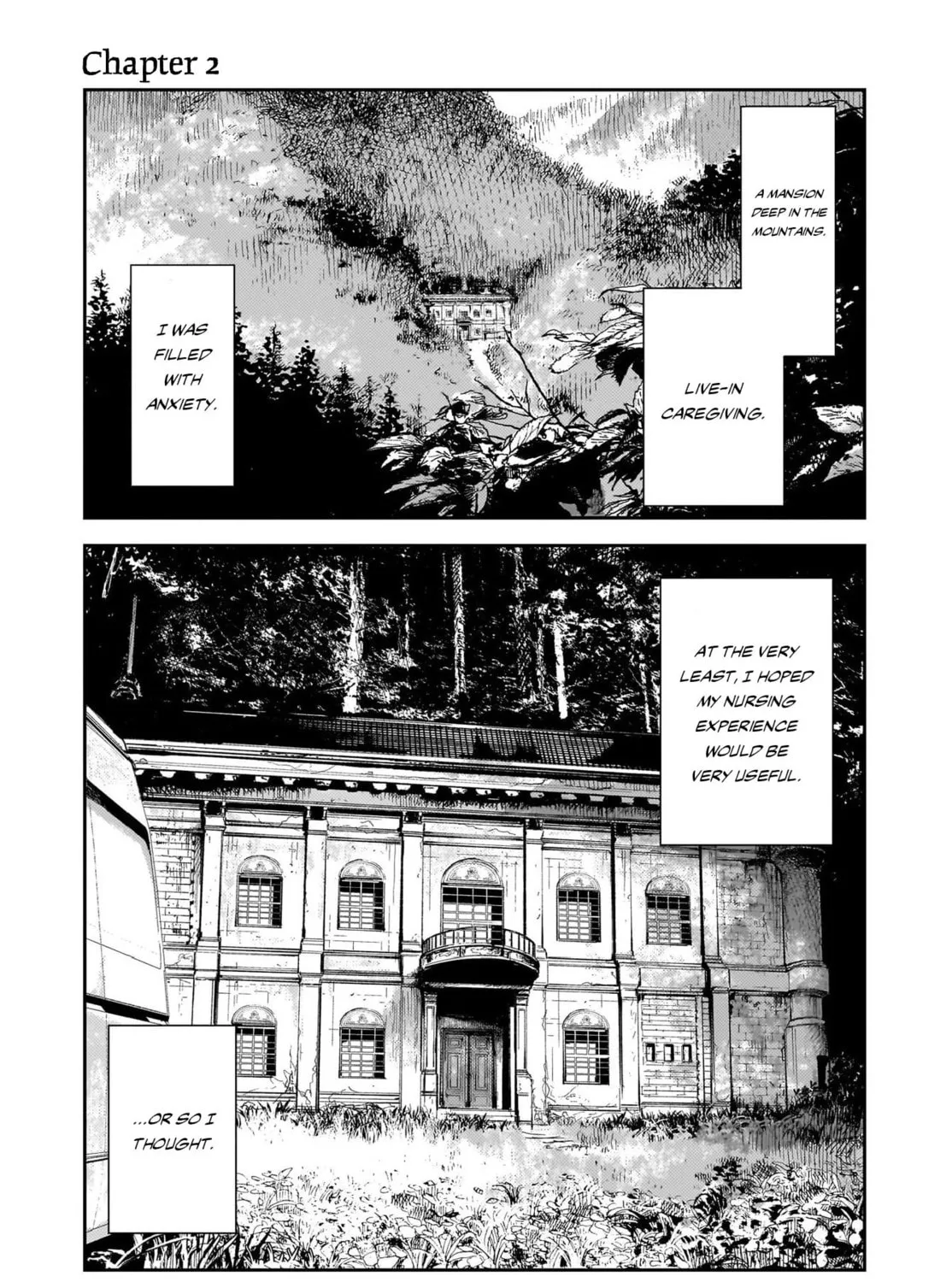 Shikabane Kaigo Chapter 2 page 1 - 