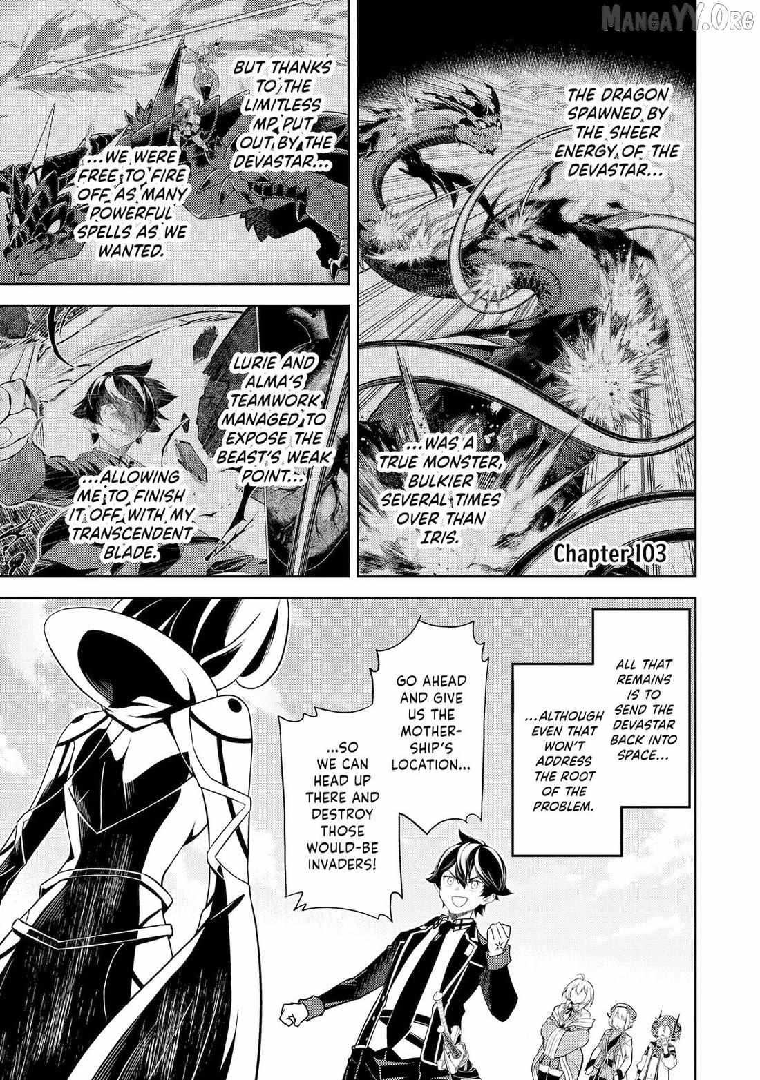 Shikkaku Mon No Saikyou Kenja Chapter 103 page 1 - 