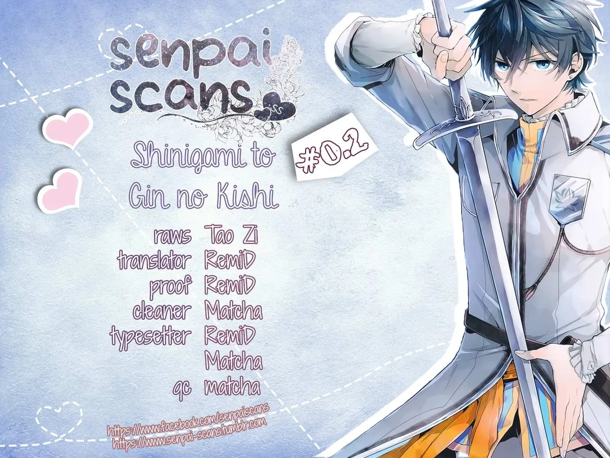 Shinigami to Gin no Kishi Chapter 0.2 page 1 - 