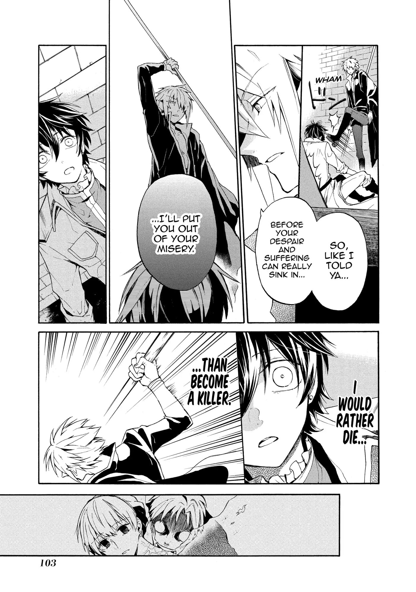 Shinigami to Gin no Kishi Chapter 0.7 page 1 - 