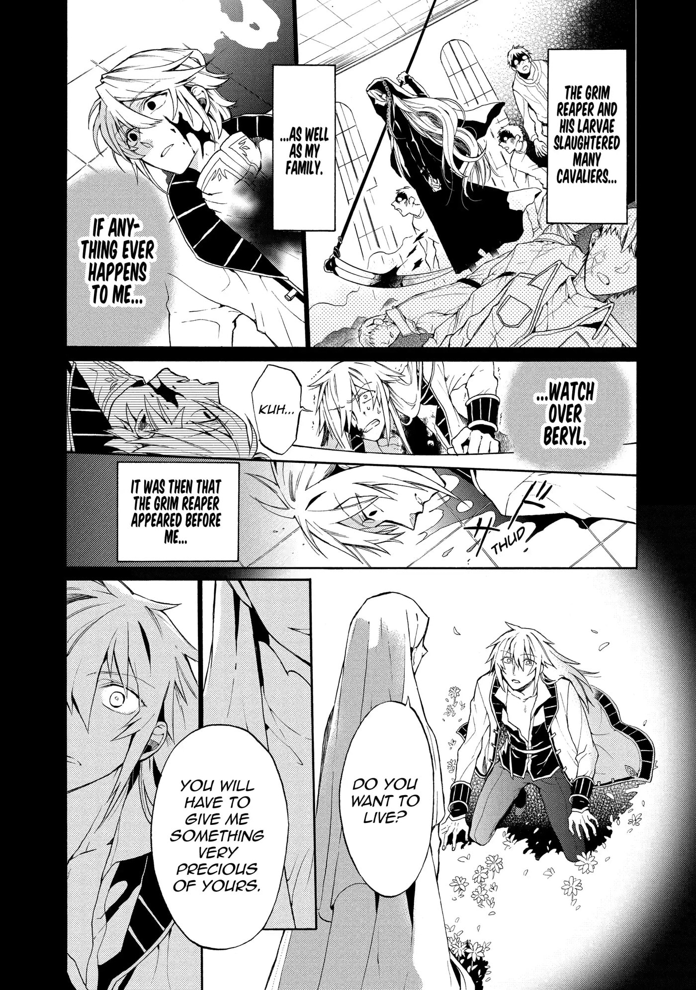 Shinigami to Gin no Kishi Chapter 0.8 page 1 - 