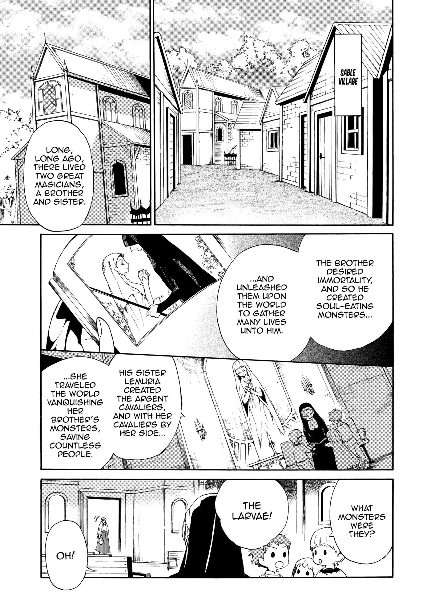 Shinigami to Gin no Kishi Chapter 1.1 page 3 - 