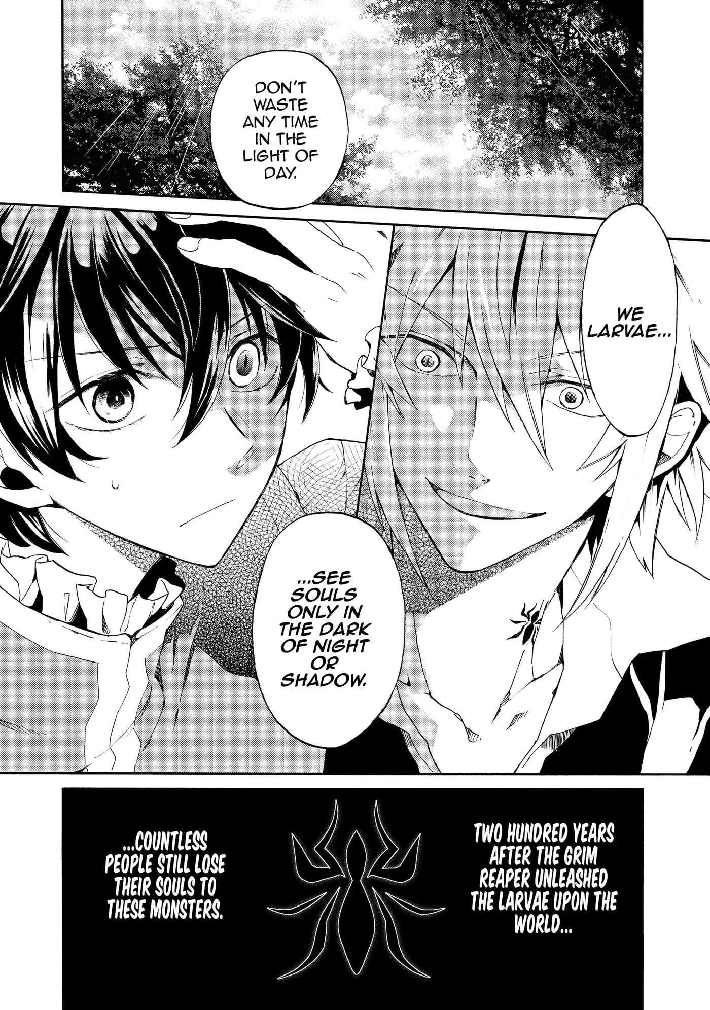 Shinigami to Gin no Kishi Chapter 1.1 page 10 - 