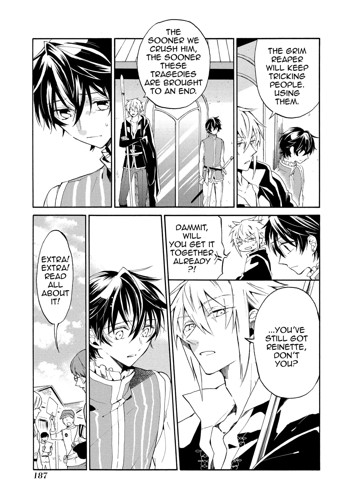 Shinigami to Gin no Kishi Chapter 1.4 page 8 - 