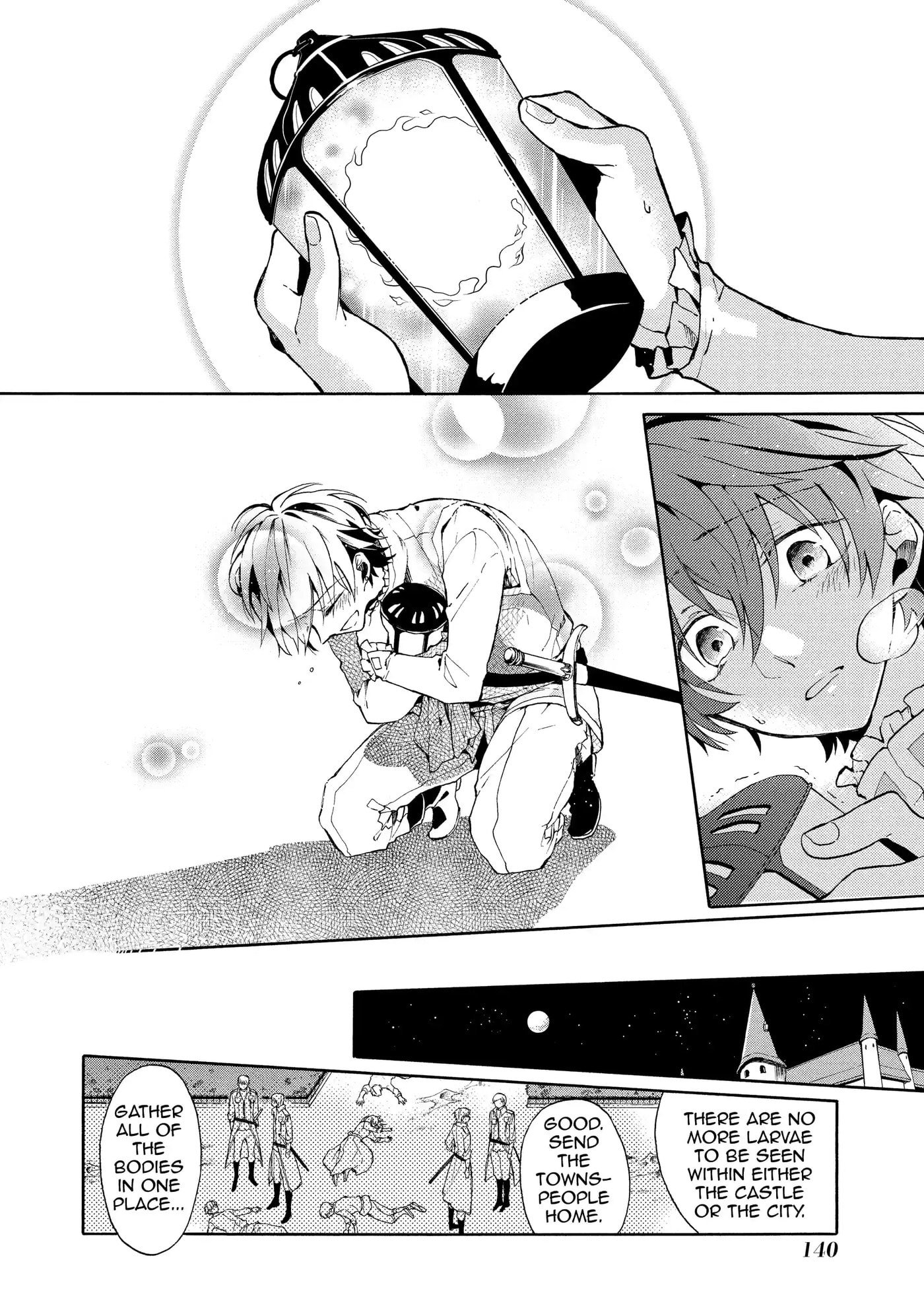 Shinigami to Gin no Kishi Chapter 1.5 page 4 - 