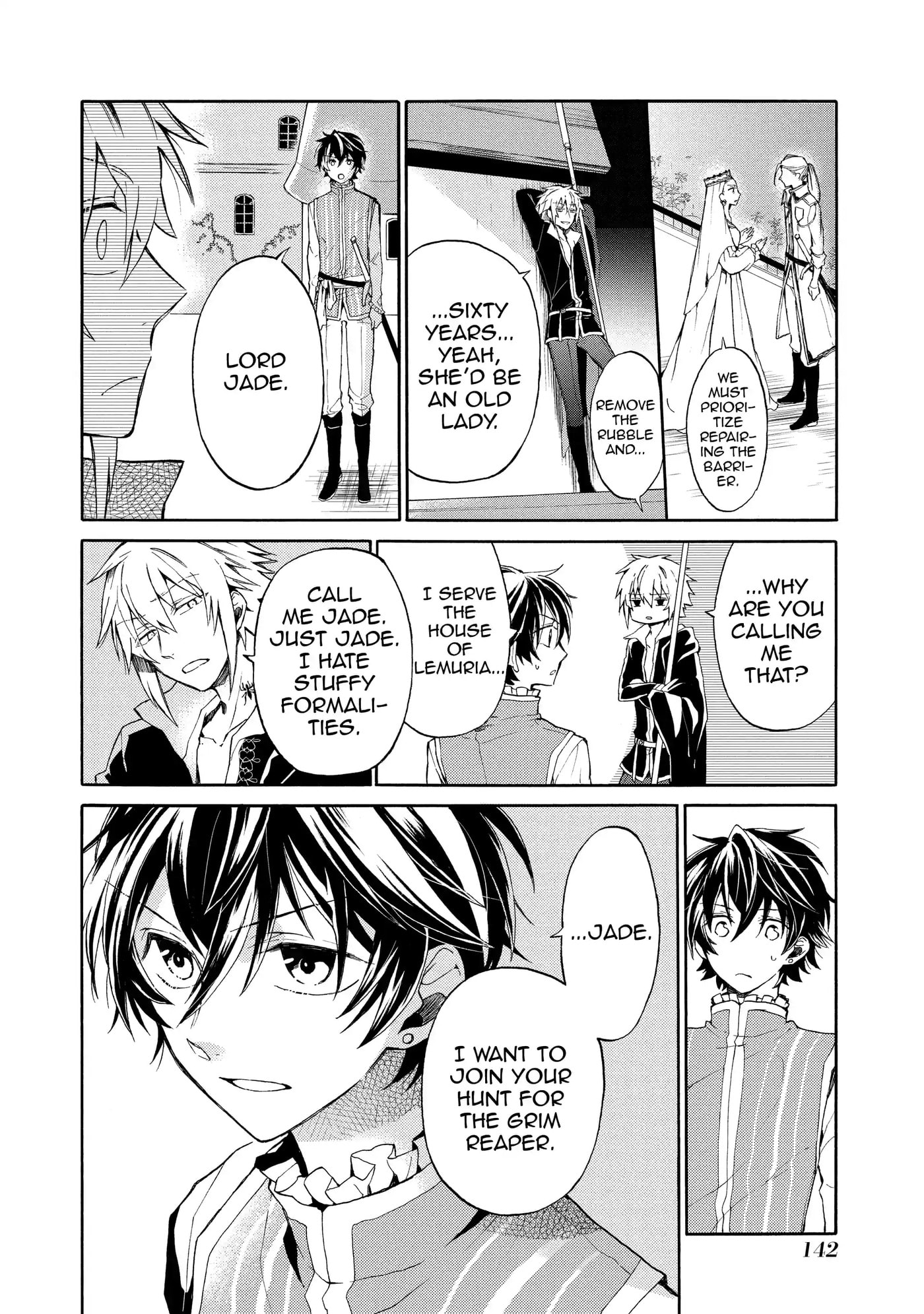 Shinigami to Gin no Kishi Chapter 1.5 page 6 - 