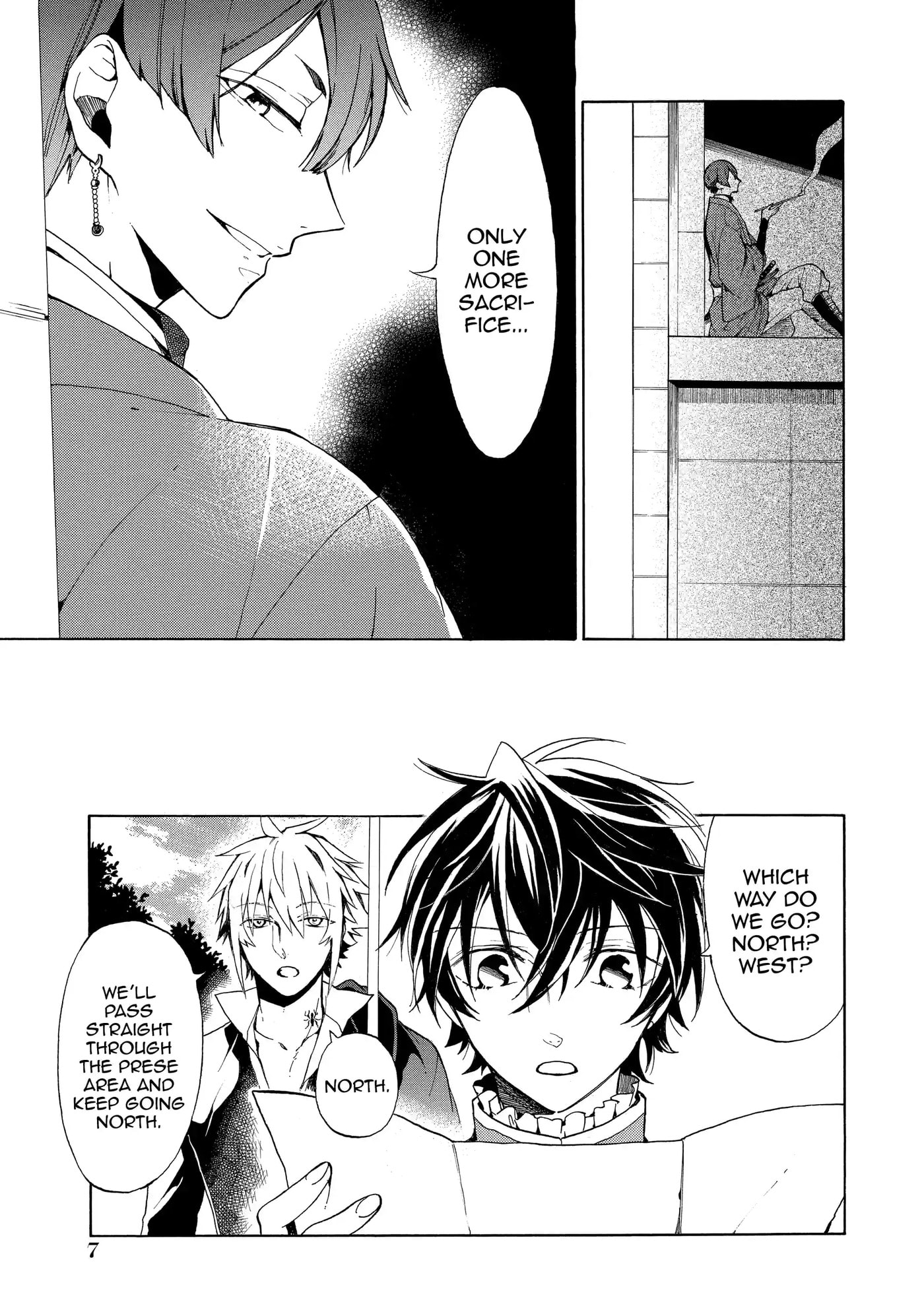 Shinigami to Gin no Kishi Chapter 2.1 page 3 - 