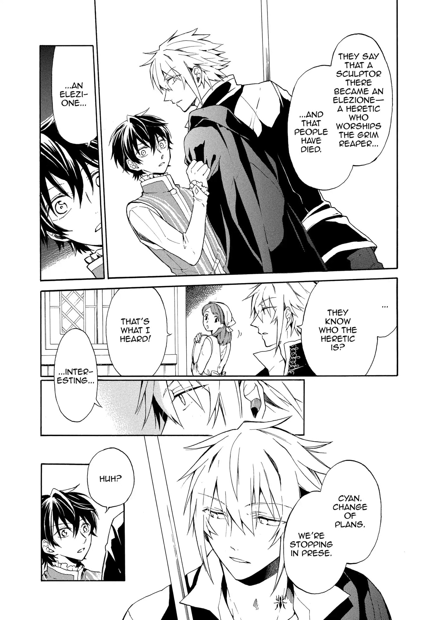 Shinigami to Gin no Kishi Chapter 2.1 page 5 - 