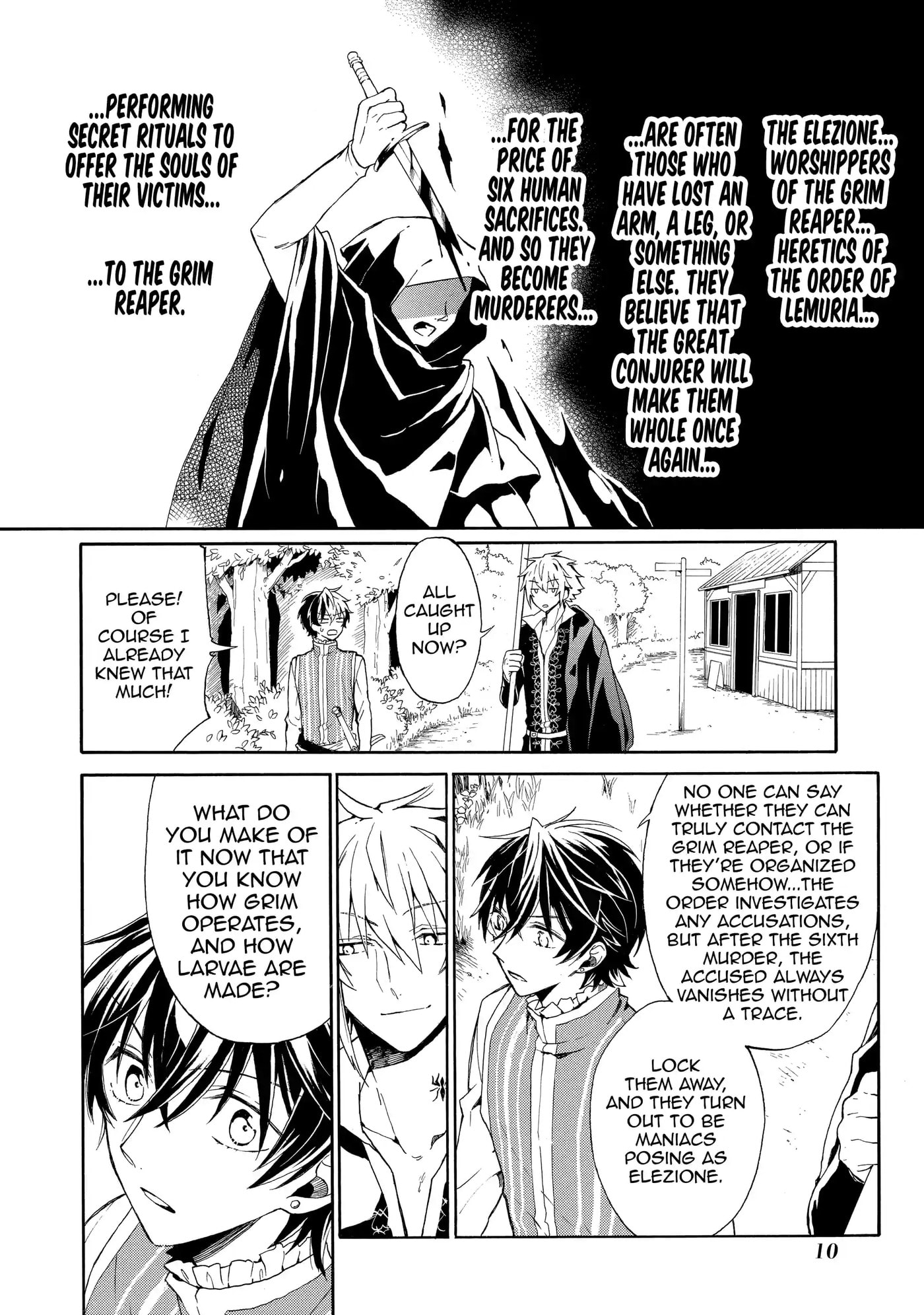 Shinigami to Gin no Kishi Chapter 2.1 page 6 - 