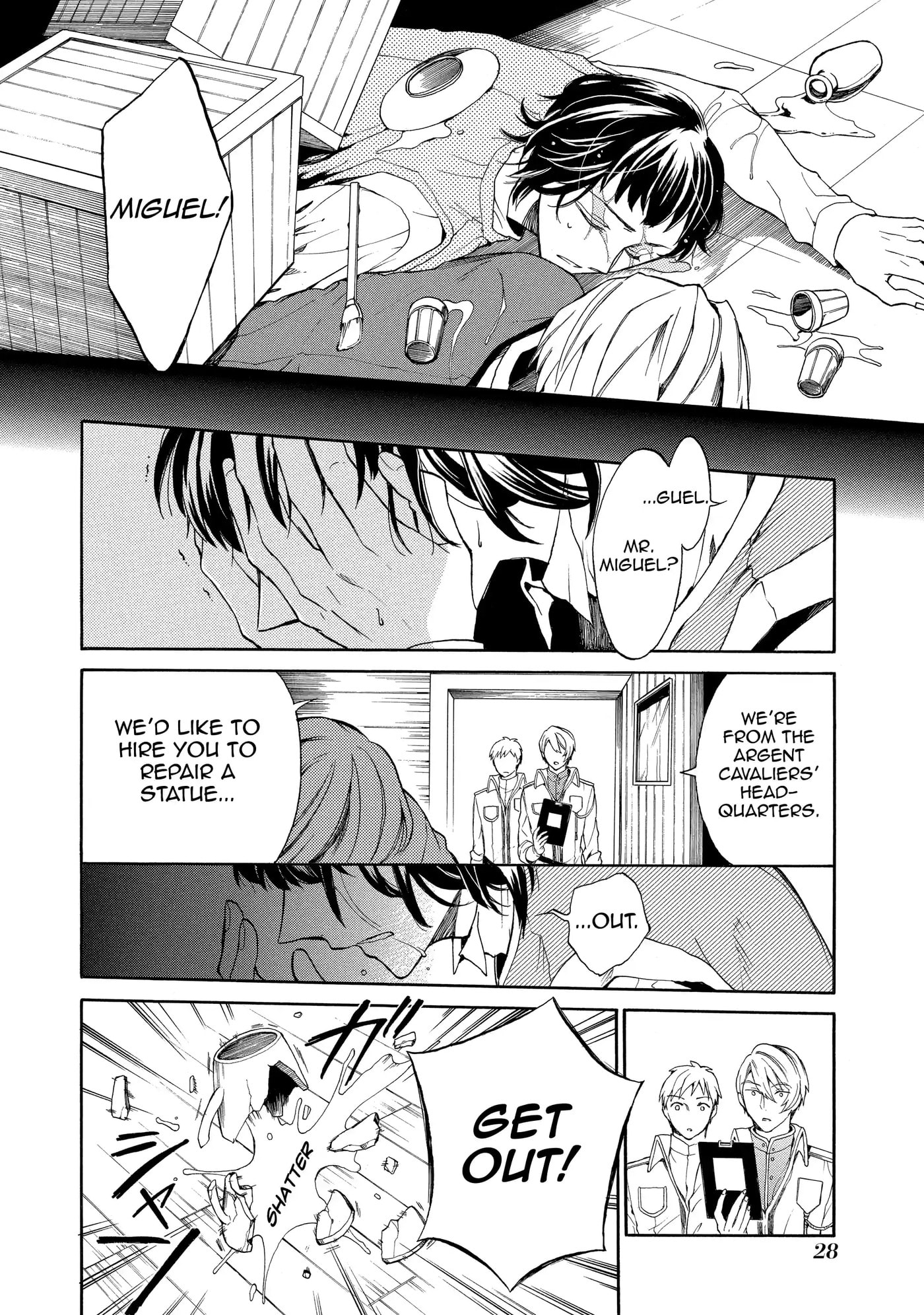 Shinigami to Gin no Kishi Chapter 2.2 page 12 - 