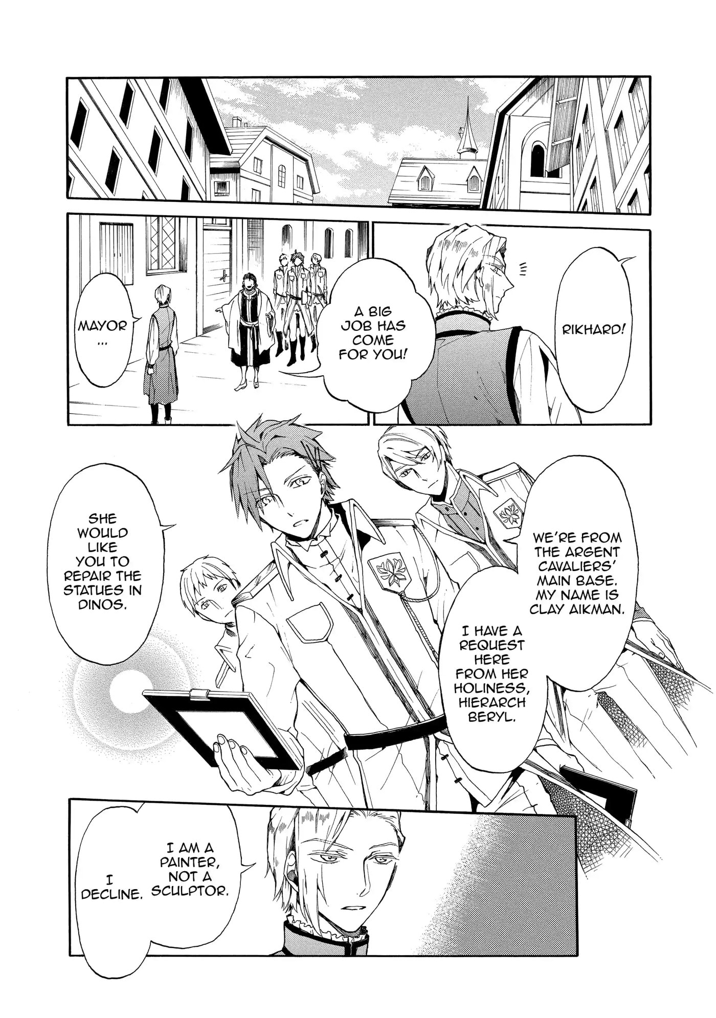 Shinigami to Gin no Kishi Chapter 2.2 page 5 - 