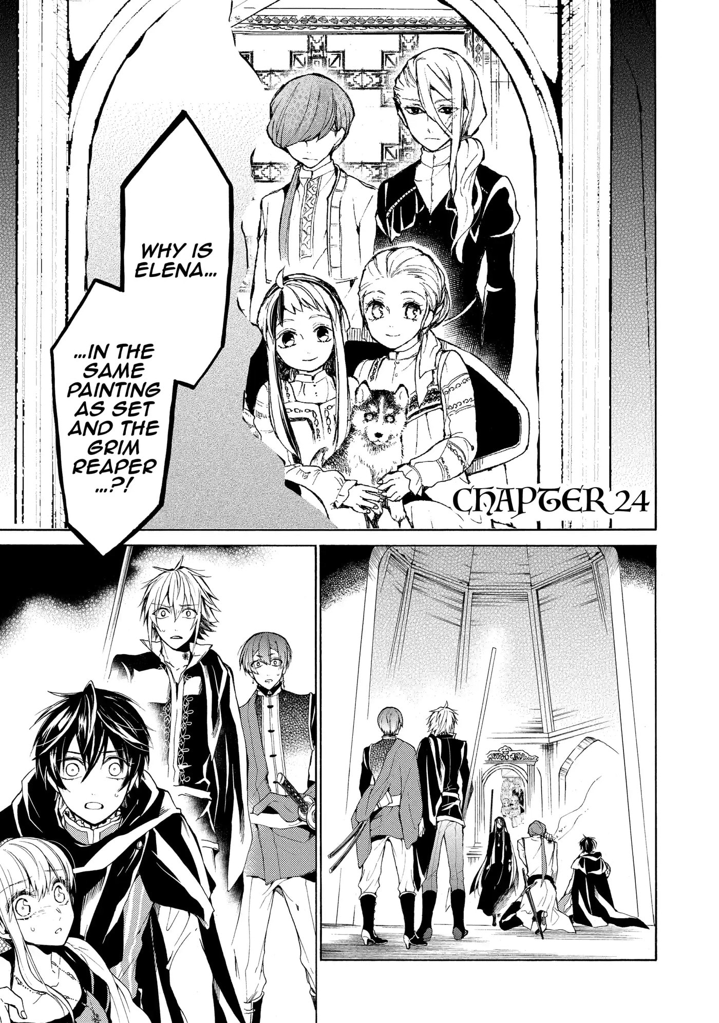 Shinigami to Gin no Kishi Chapter 24.1 page 1 - 