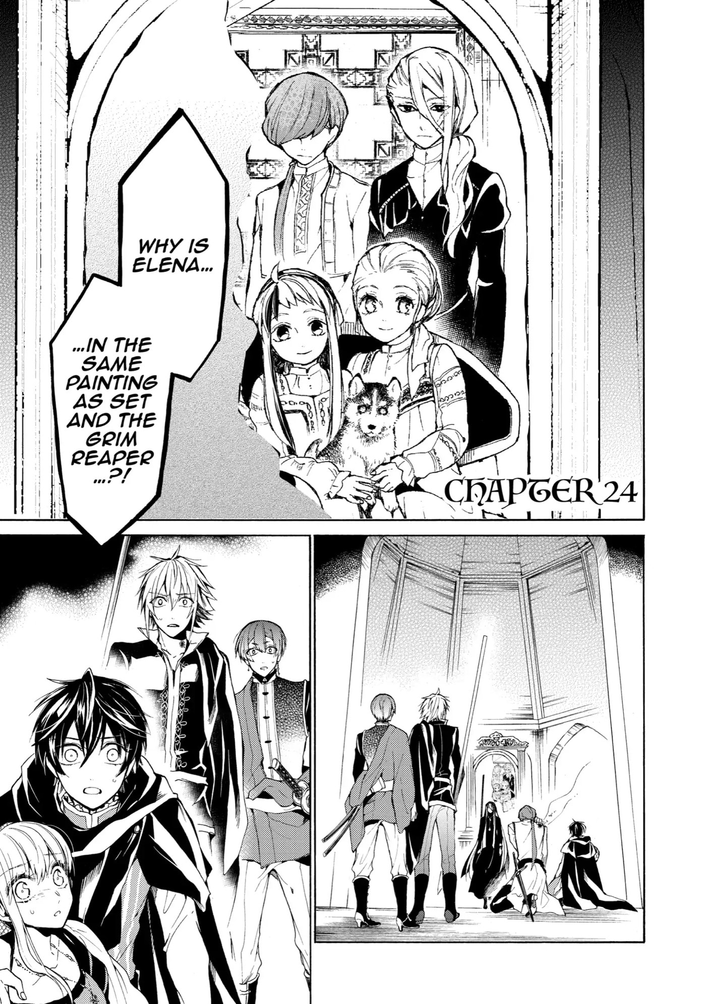 Shinigami to Gin no Kishi Chapter 24 page 1 - 