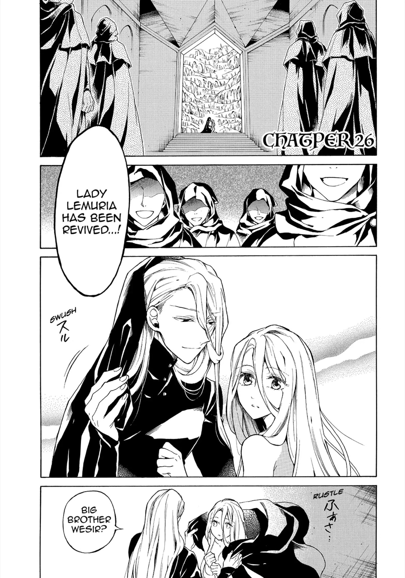 Shinigami to Gin no Kishi Chapter 26 page 1 - 