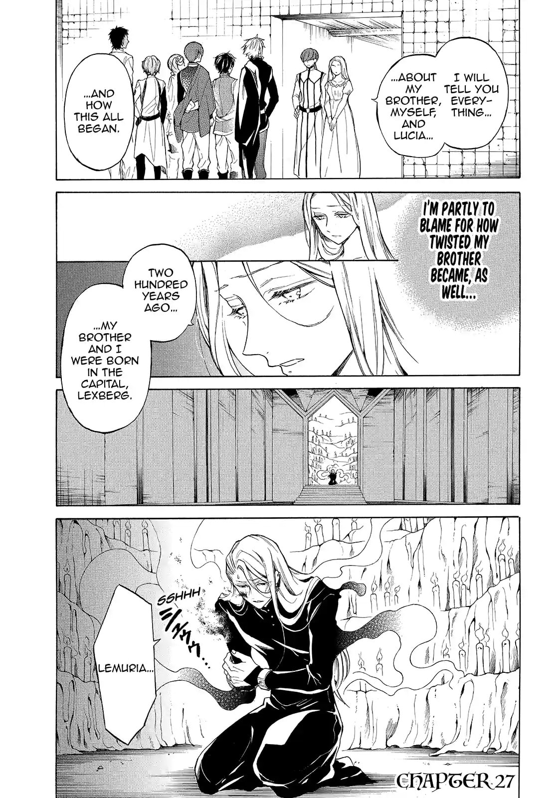 Shinigami to Gin no Kishi Chapter 27.1 page 1 - 