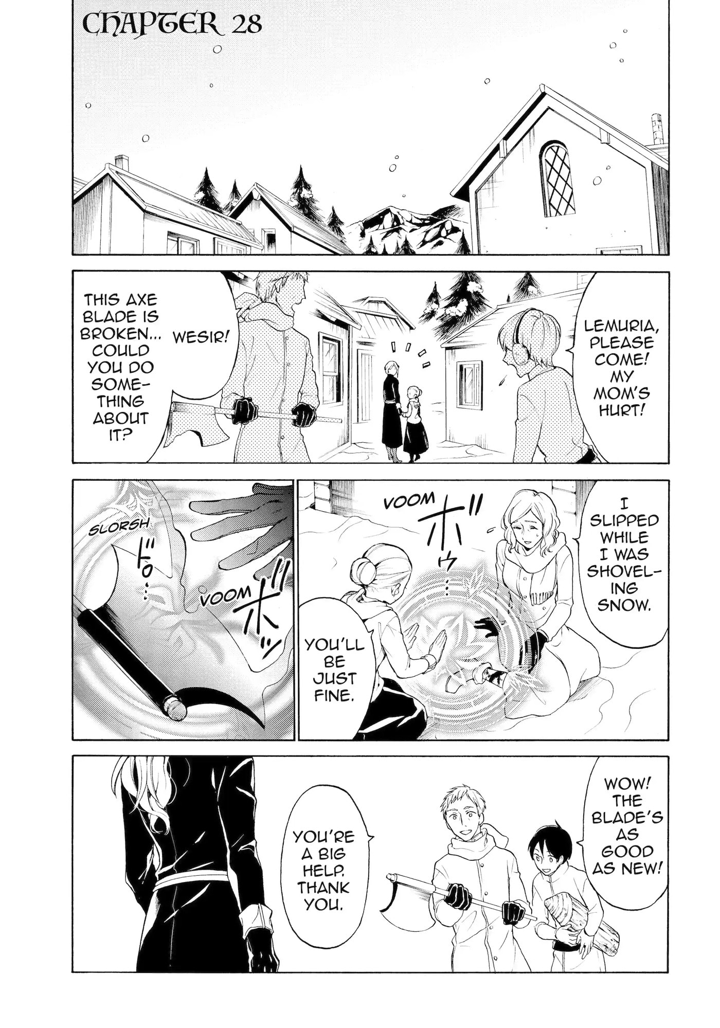 Shinigami to Gin no Kishi Chapter 28.1 page 1 - 