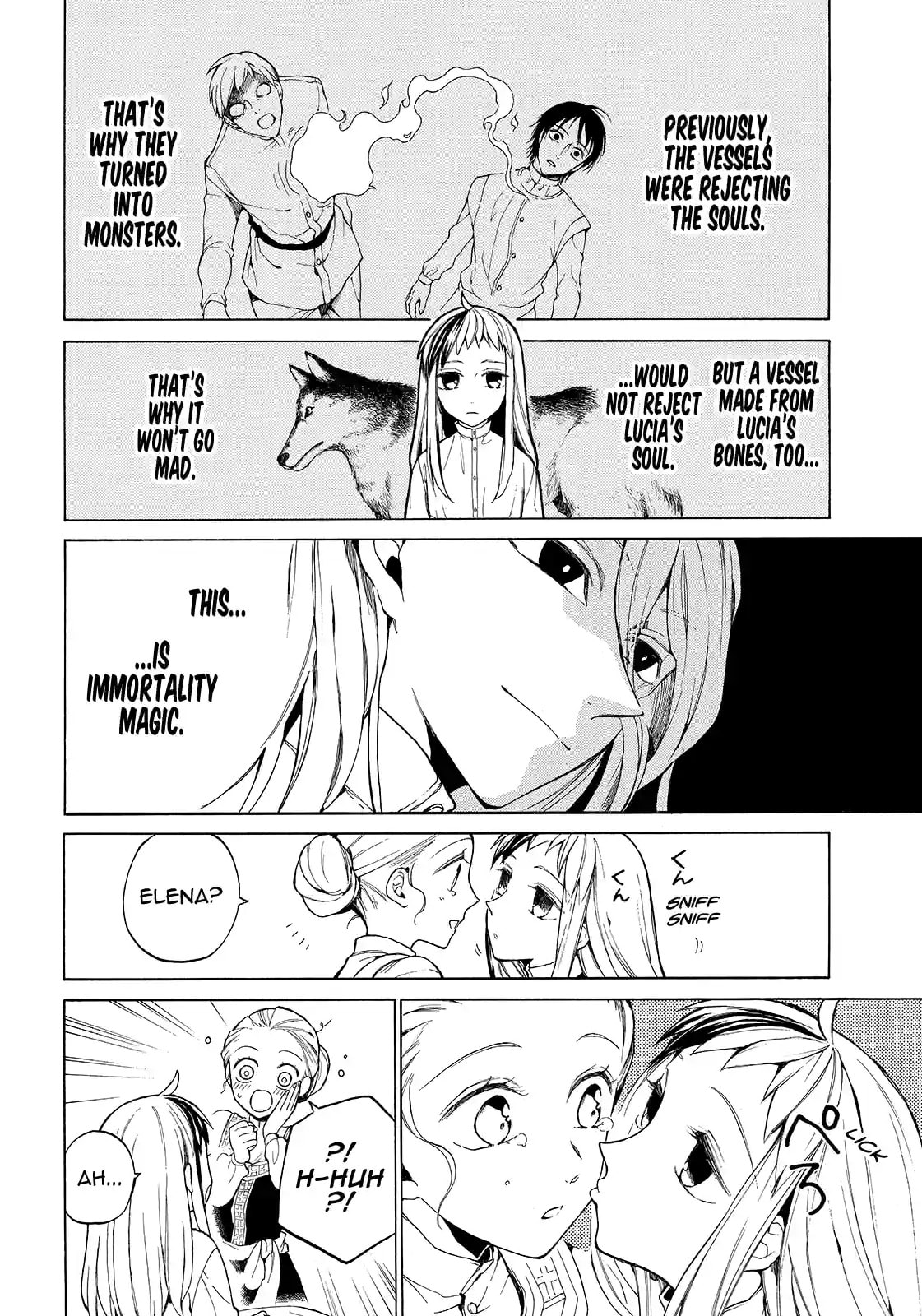 Shinigami to Gin no Kishi Chapter 28.3 page 8 - 