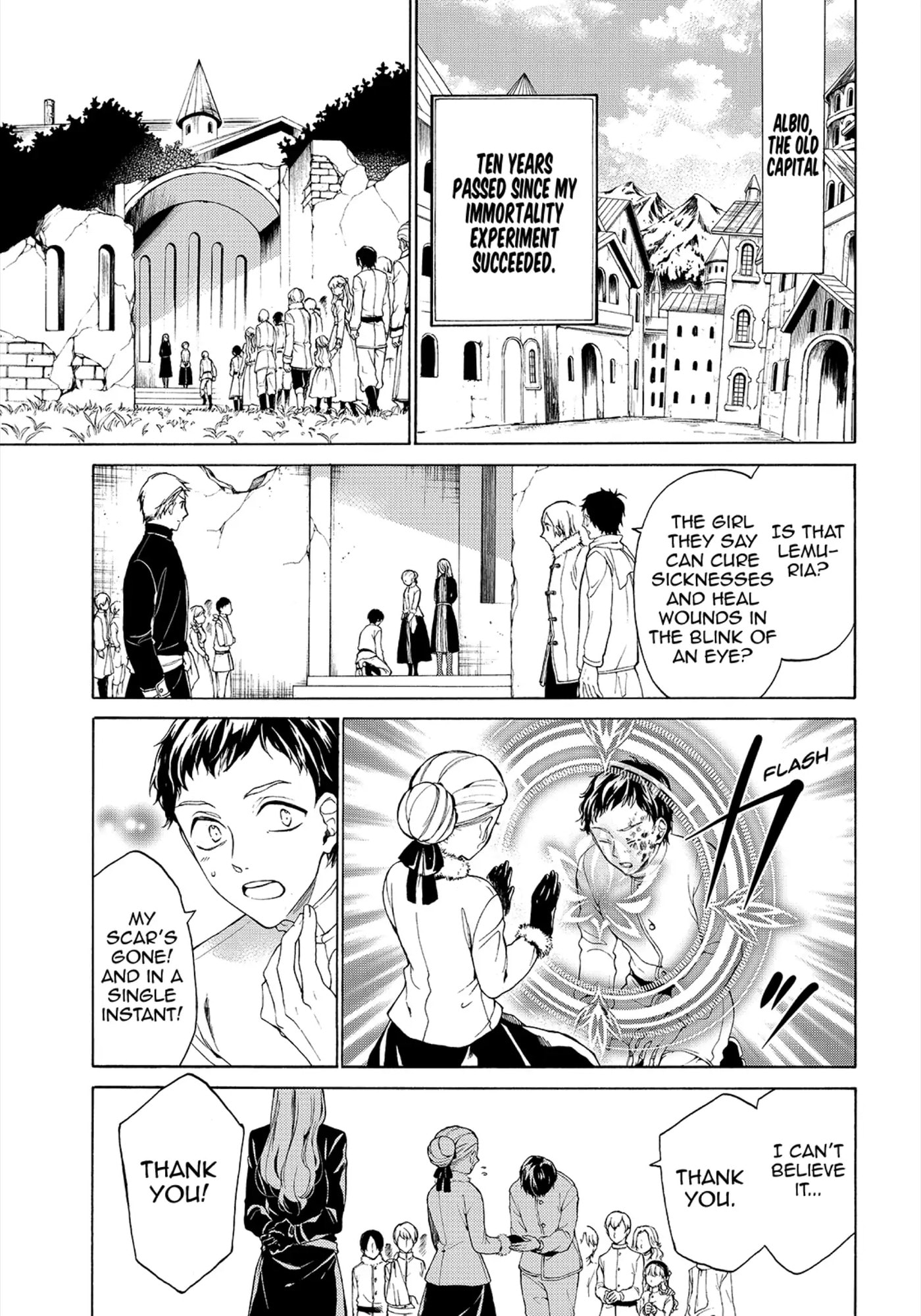 Shinigami to Gin no Kishi Chapter 29 page 1 - 