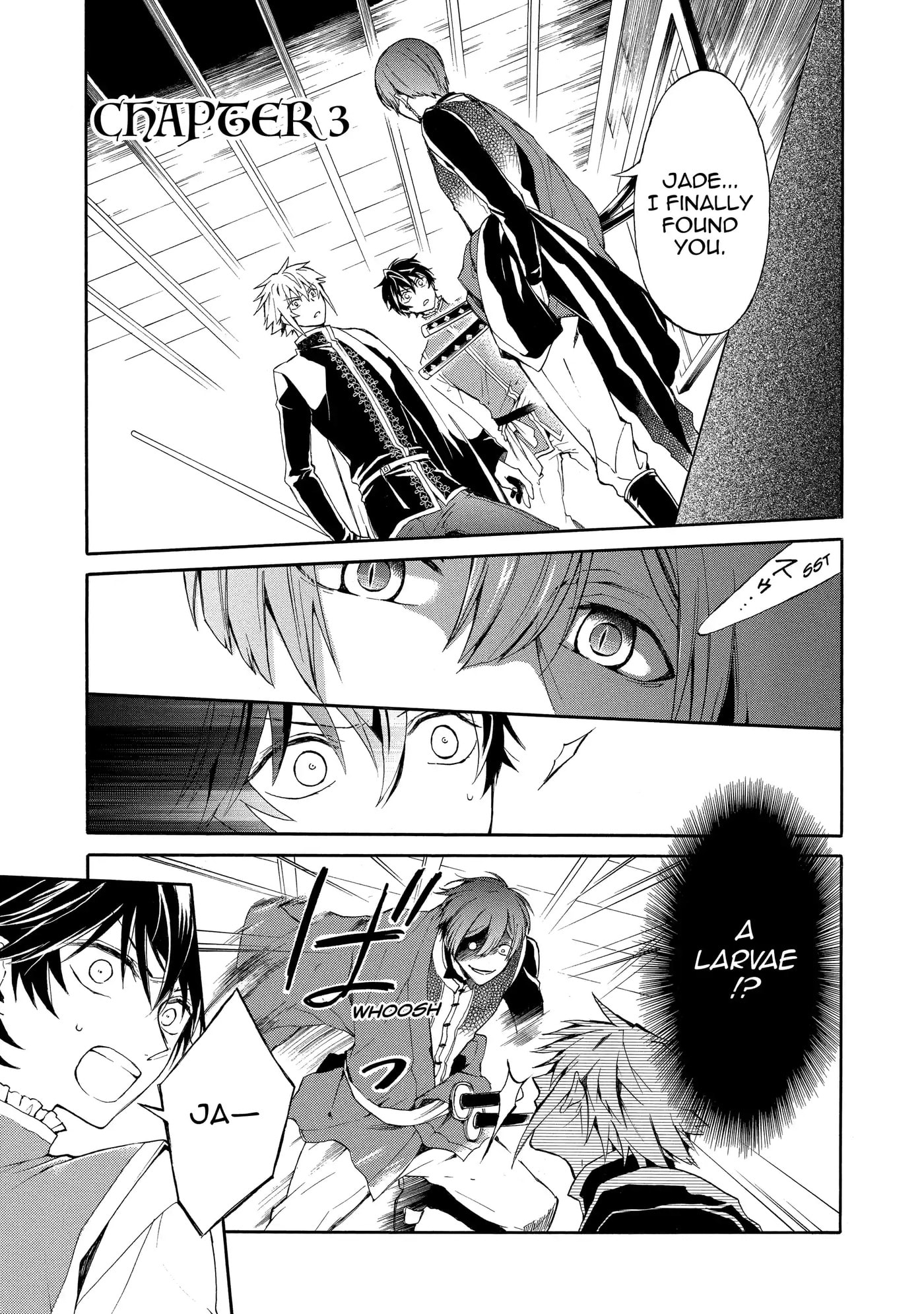 Shinigami to Gin no Kishi Chapter 3.1 page 1 - 