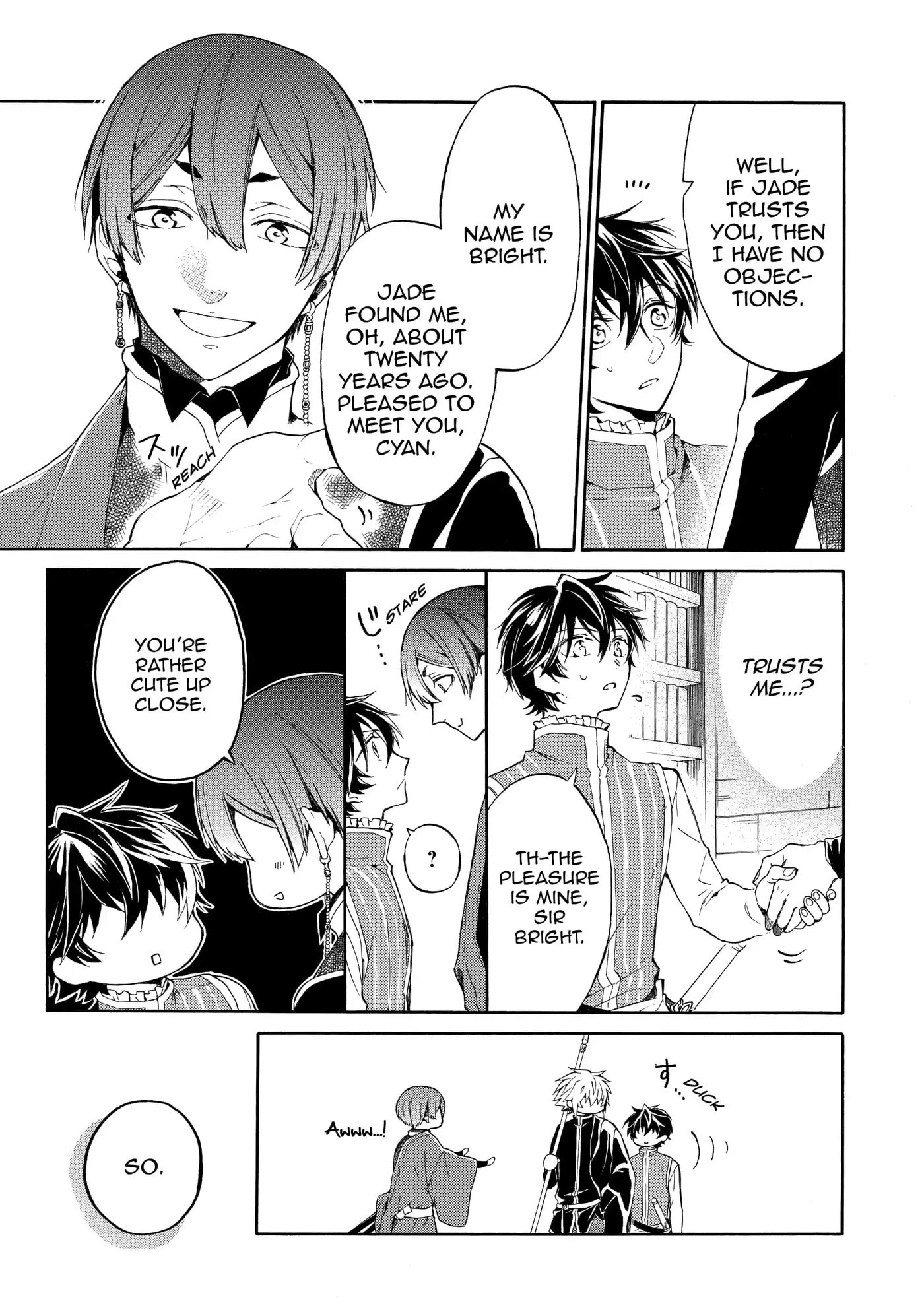 Shinigami to Gin no Kishi Chapter 3.1 page 5 - 