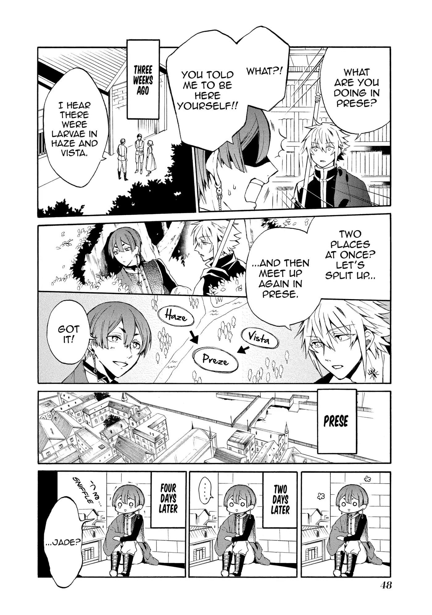 Shinigami to Gin no Kishi Chapter 3.1 page 6 - 