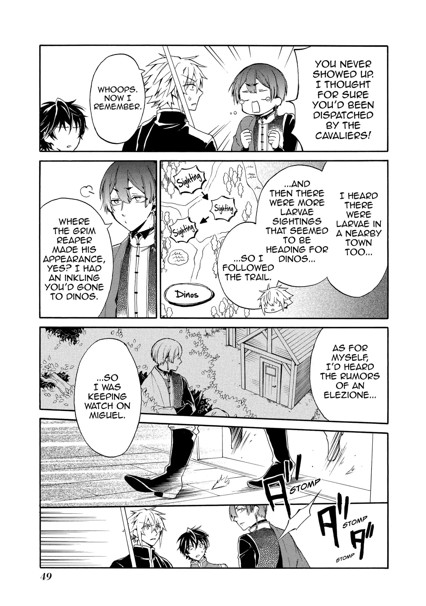 Shinigami to Gin no Kishi Chapter 3.1 page 7 - 