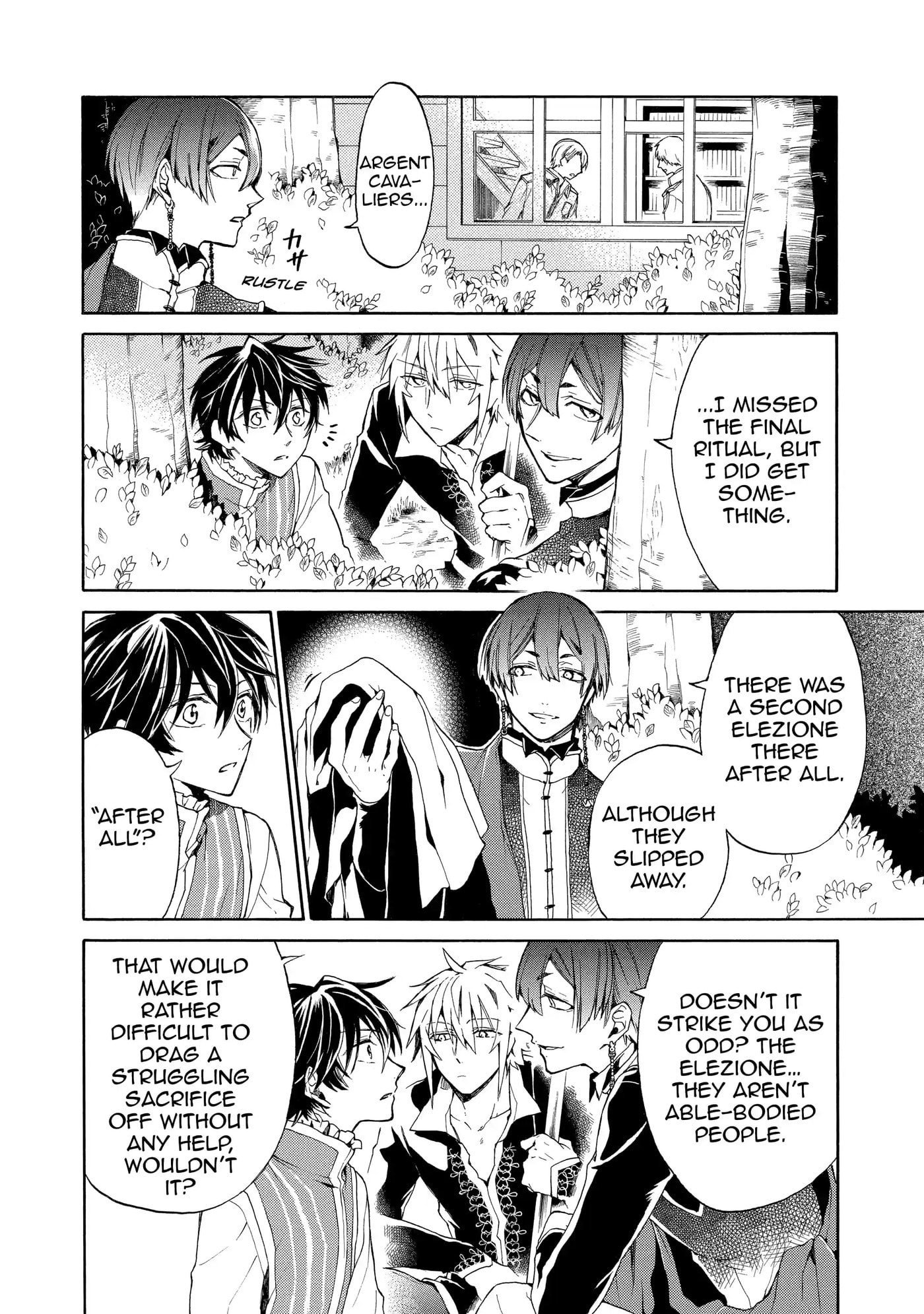Shinigami to Gin no Kishi Chapter 3.1 page 8 - 