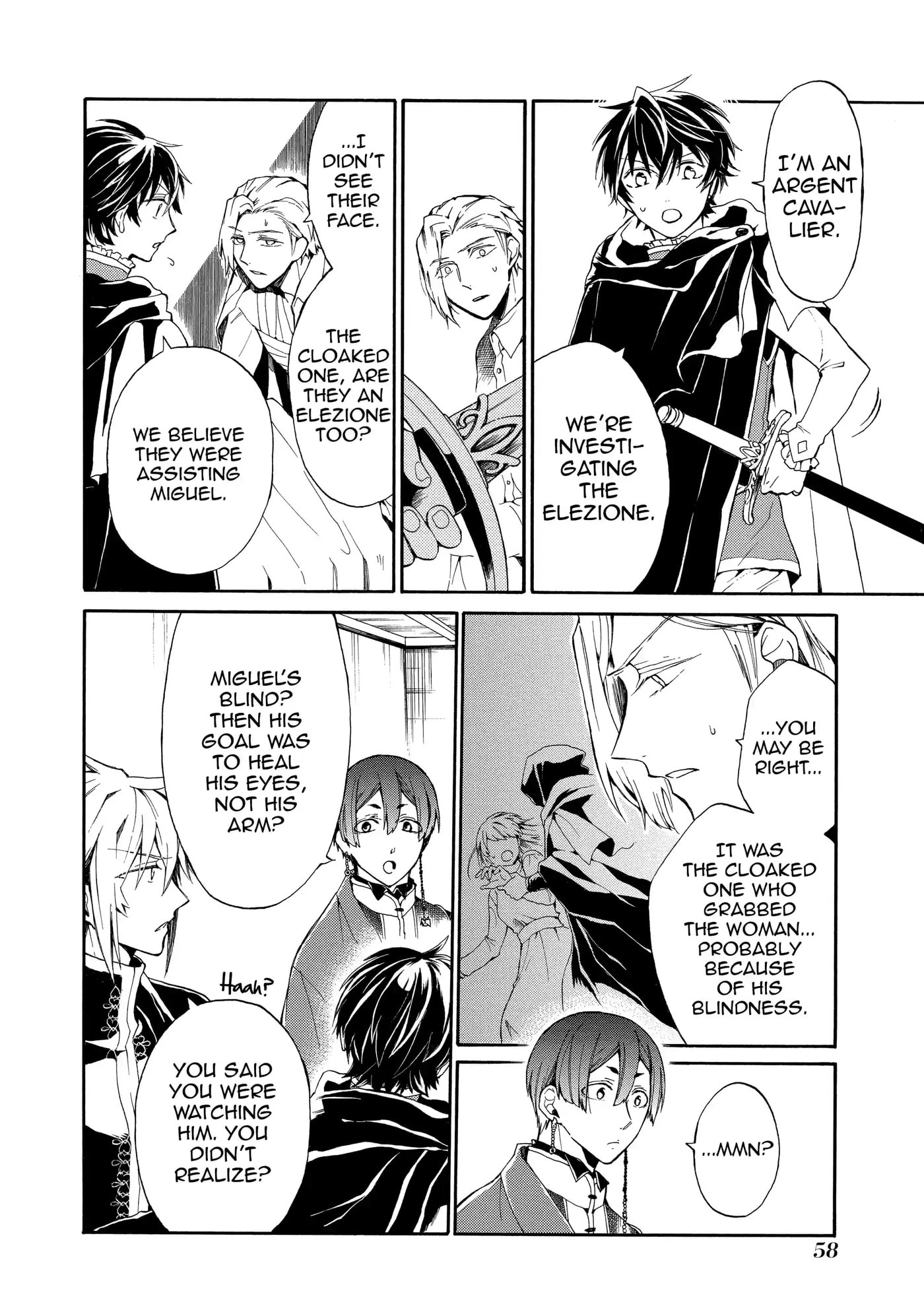 Shinigami to Gin no Kishi Chapter 3.2 page 4 - 