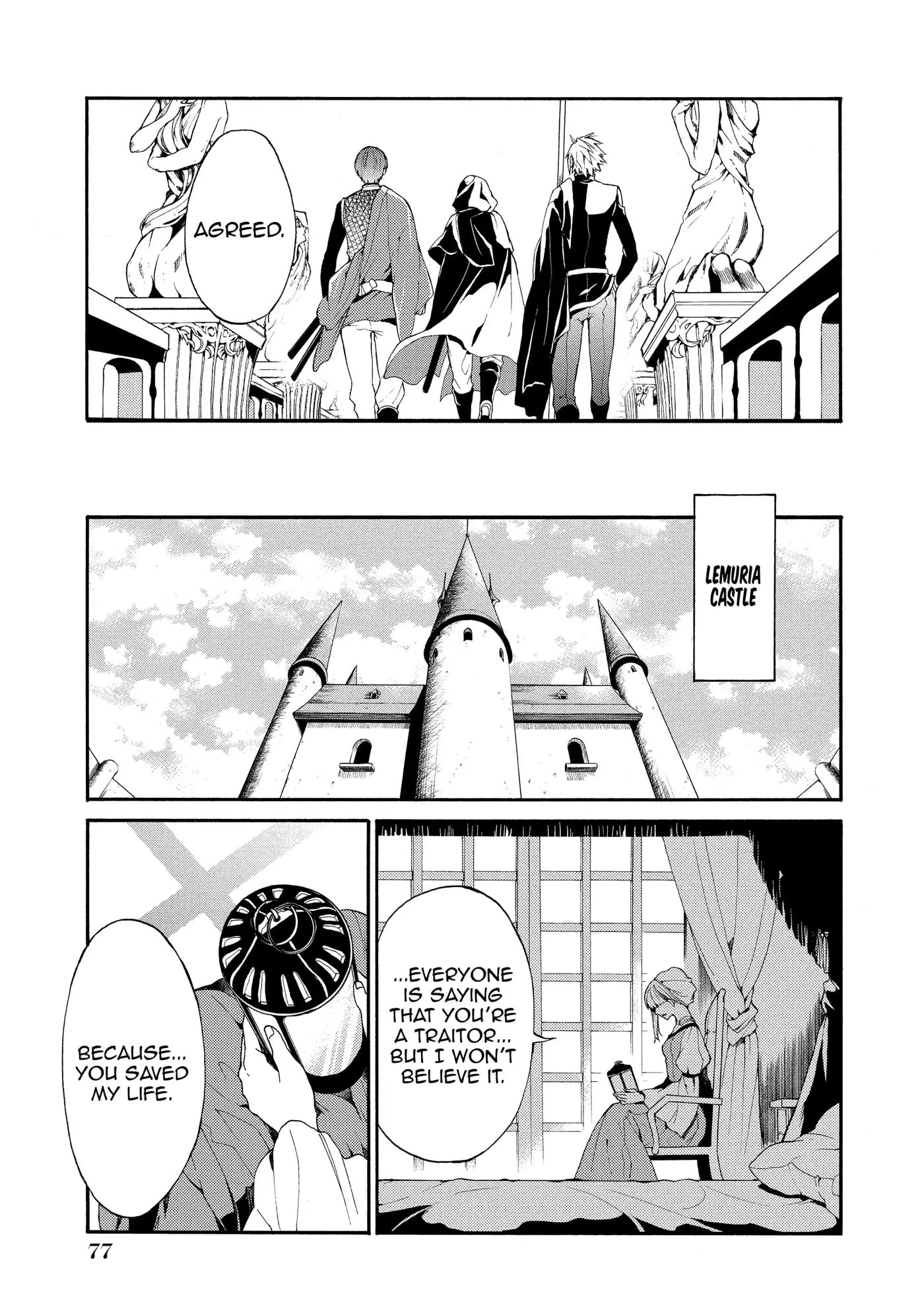 Shinigami to Gin no Kishi Chapter 3.3 page 10 - 