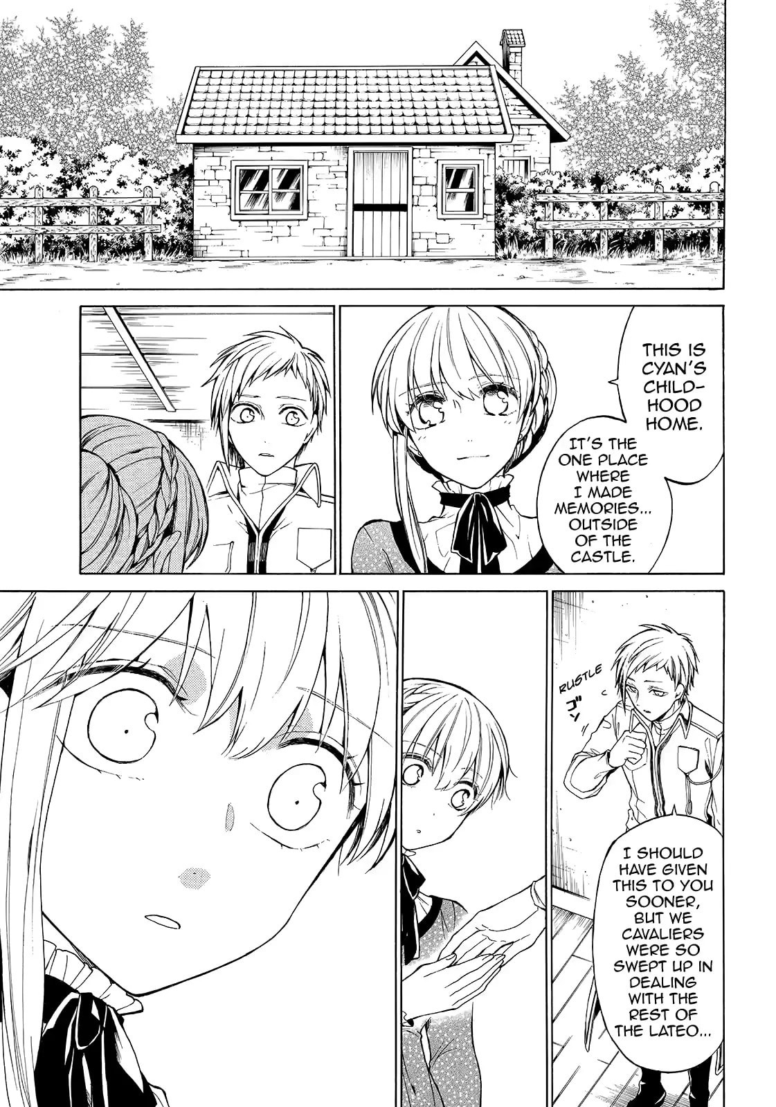 Shinigami to Gin no Kishi Chapter 32.1 page 19 - 