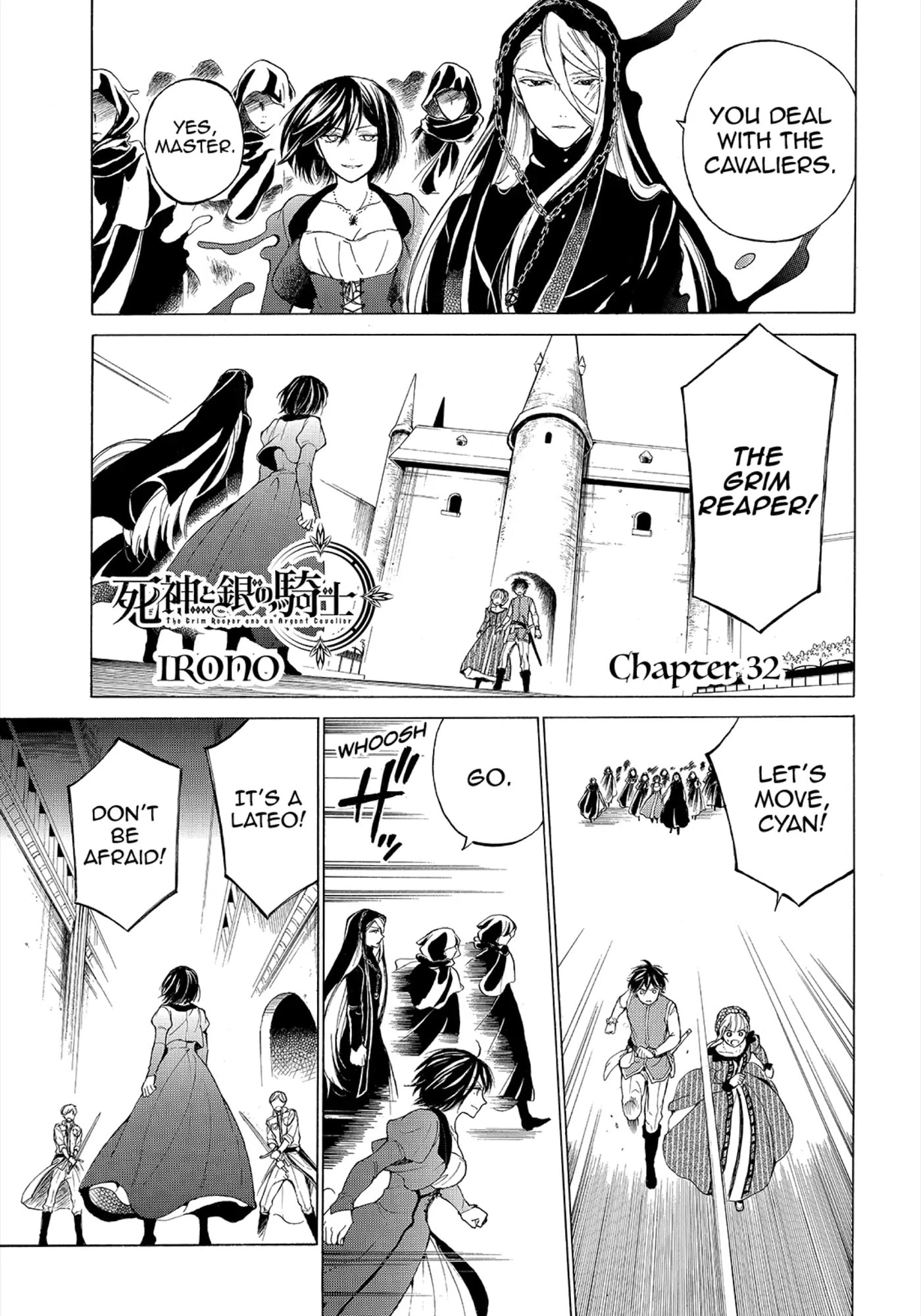 Shinigami to Gin no Kishi Chapter 32 page 1 - 
