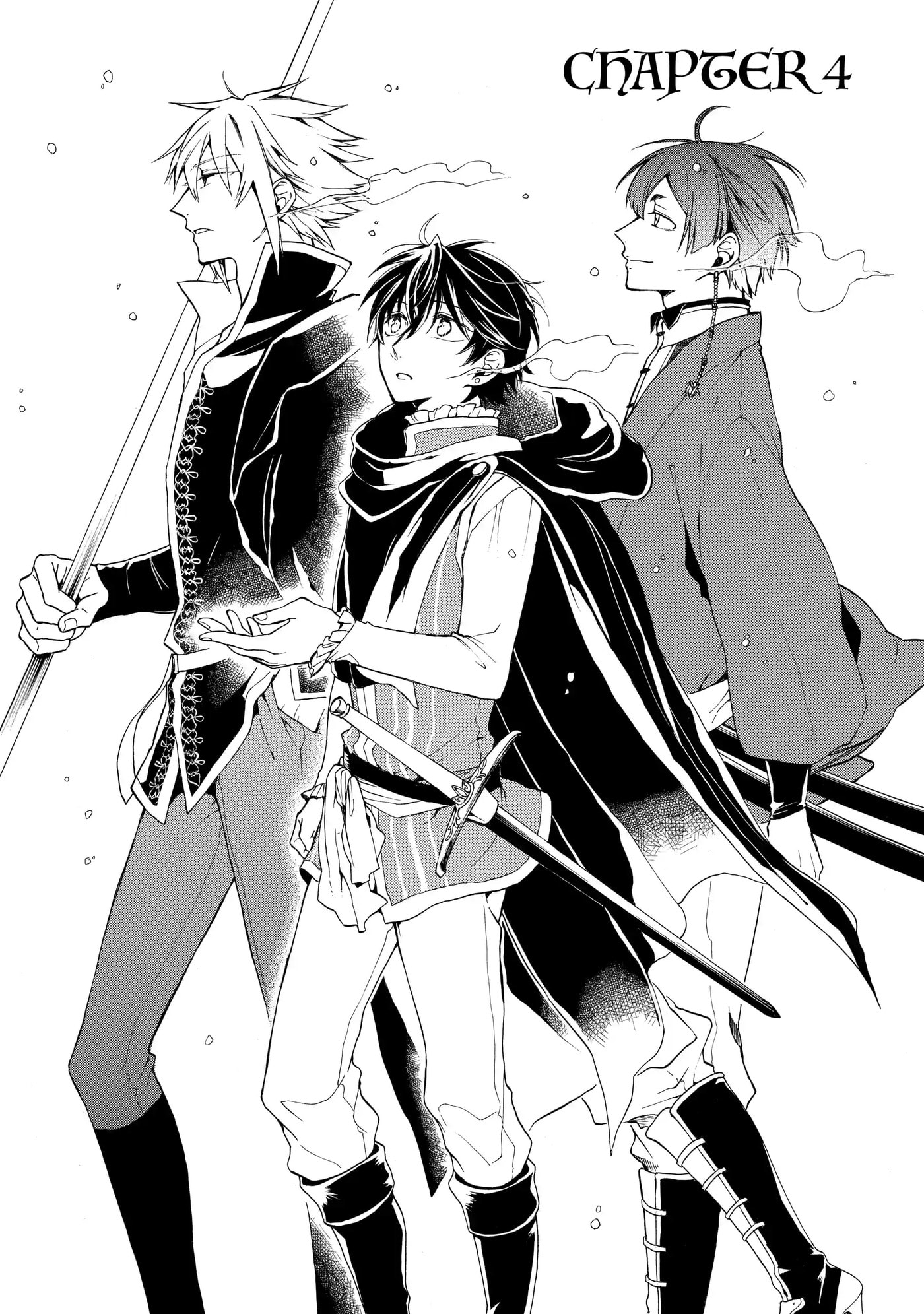 Shinigami to Gin no Kishi Chapter 4.1 page 1 - 