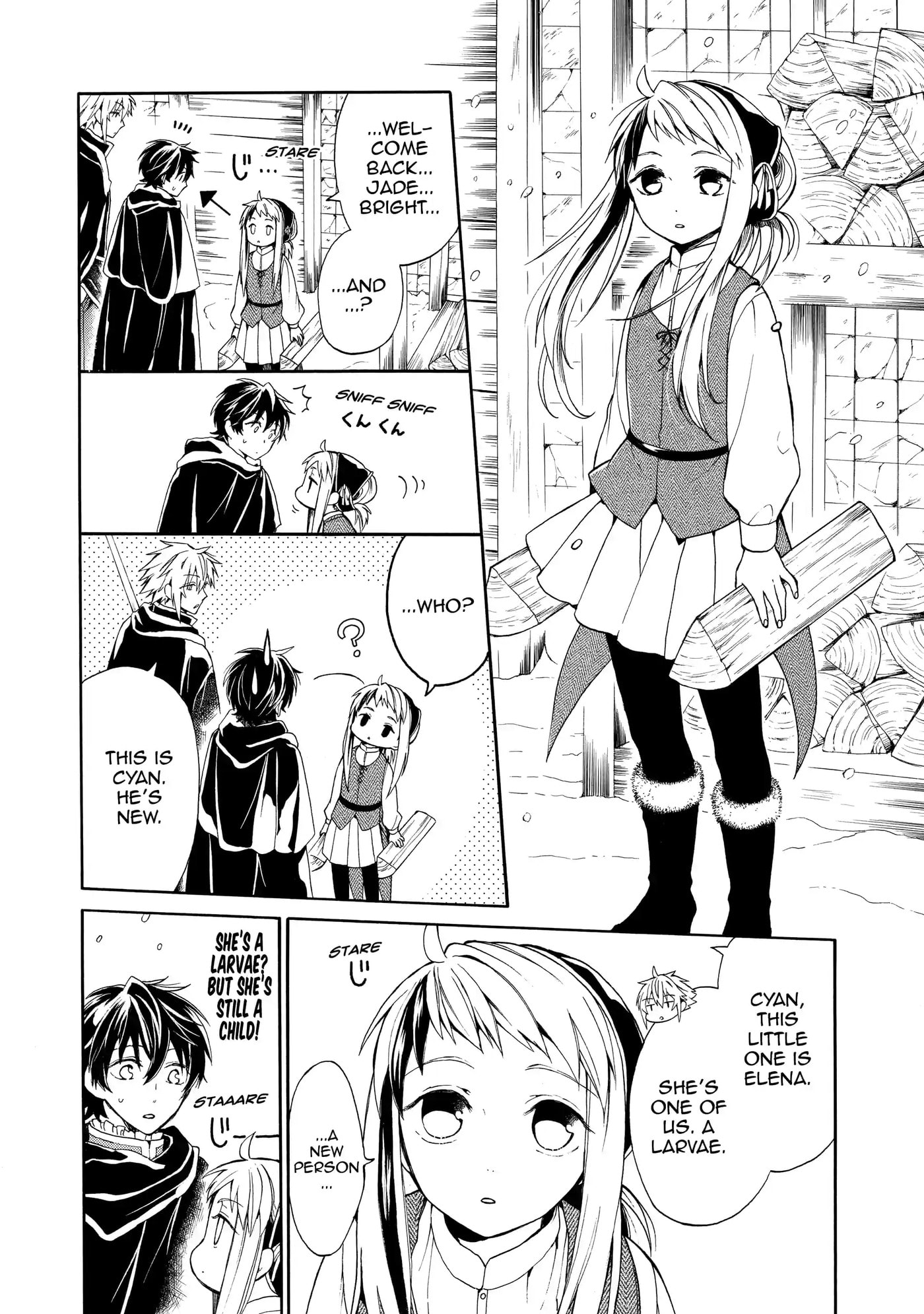 Shinigami to Gin no Kishi Chapter 4.2 page 1 - 