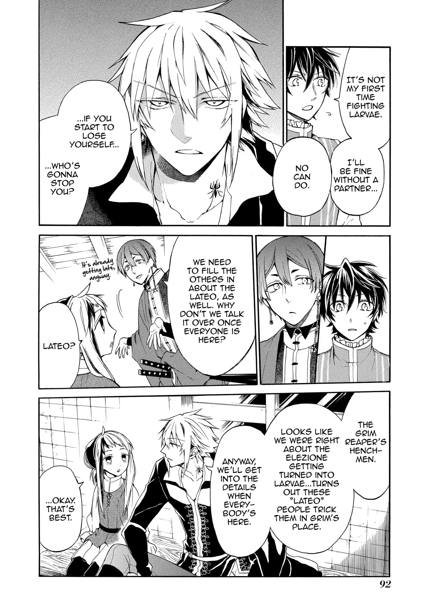 Shinigami to Gin no Kishi Chapter 4.2 page 3 - 