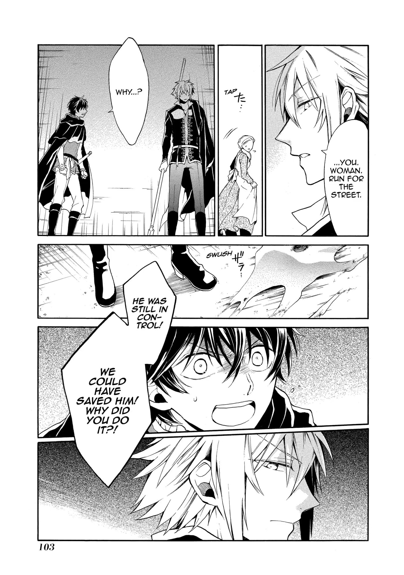 Shinigami to Gin no Kishi Chapter 4.3 page 4 - 