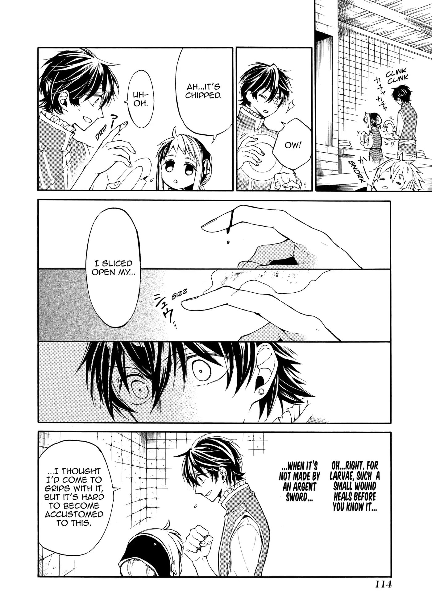 Shinigami to Gin no Kishi Chapter 5.1 page 4 - 