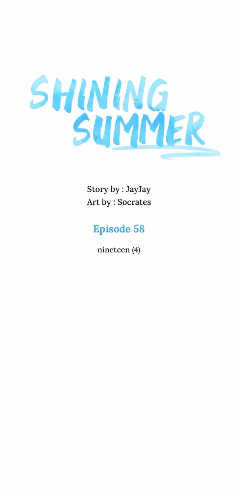 Shining Summer Chapter 58 page 33 - 