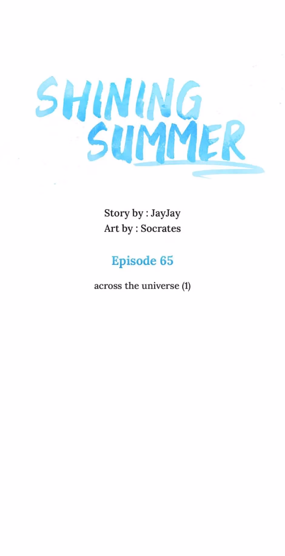 Shining Summer Chapter 65 page 24 - 