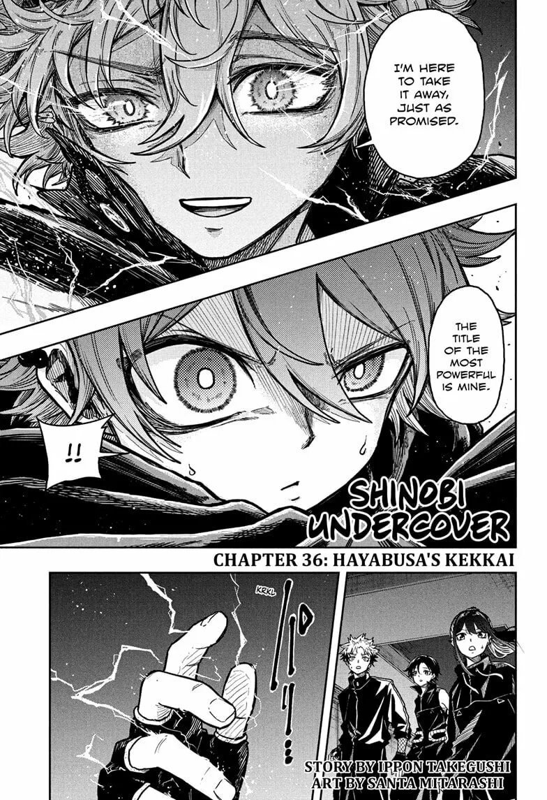 Shinobi Undercover Chapter 36 page 1 - 