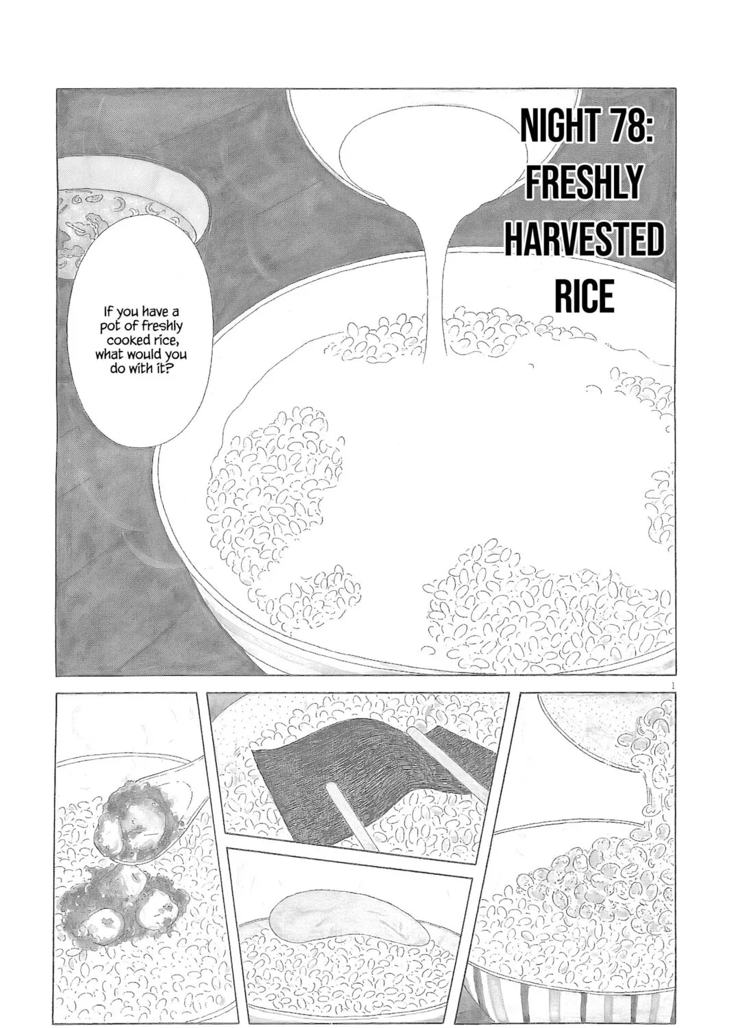 Shinya Shokudou Chapter 78 page 2 - 