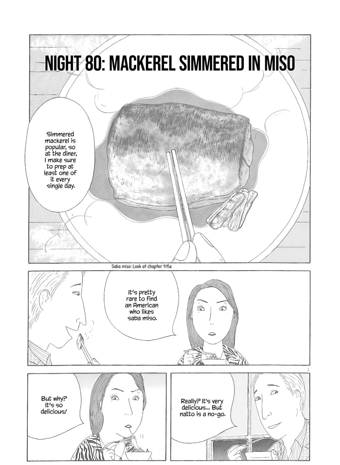 Shinya Shokudou Chapter 80 page 2 - 